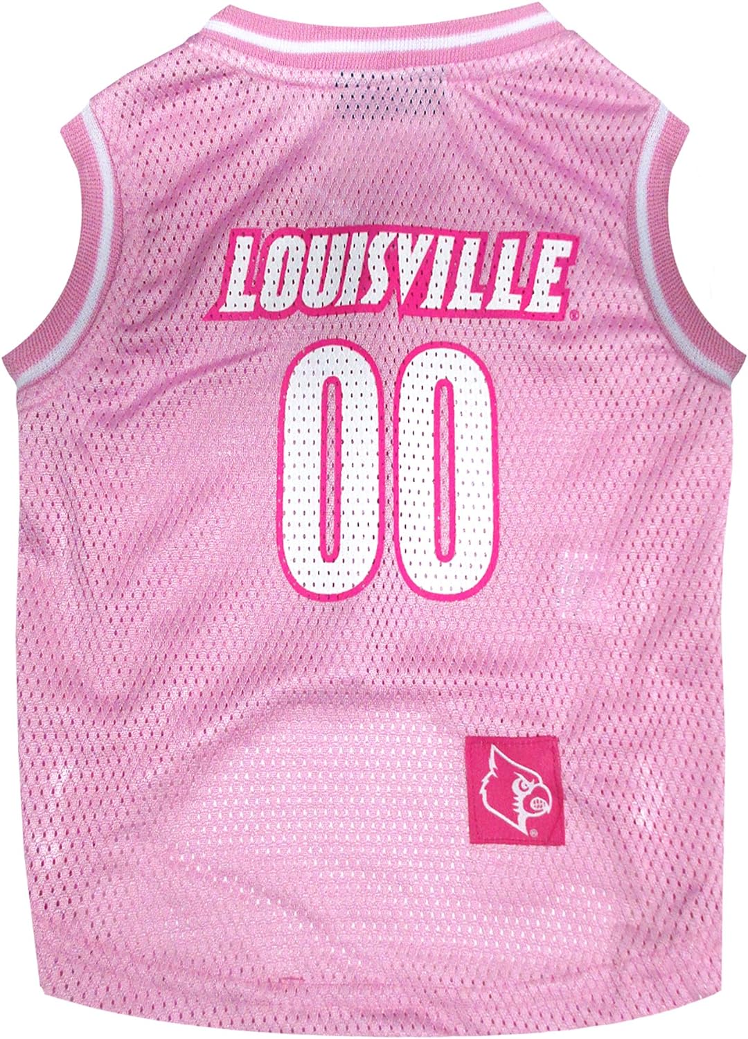 Louisville Pink Basketball Jersey - by Pets First - Sports Collectibles, Sports Memorabilia, Sports Fan Shop, Sports Gifts