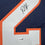 Framed Autographed/Signed R.J RJ Harvey 35x39 Denver Blue Football Jersey JSA COA