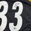 Framed Autographed/Signed Jack Sawyer 35x39 Pittsburgh Black Football Jersey Beckett BAS COA