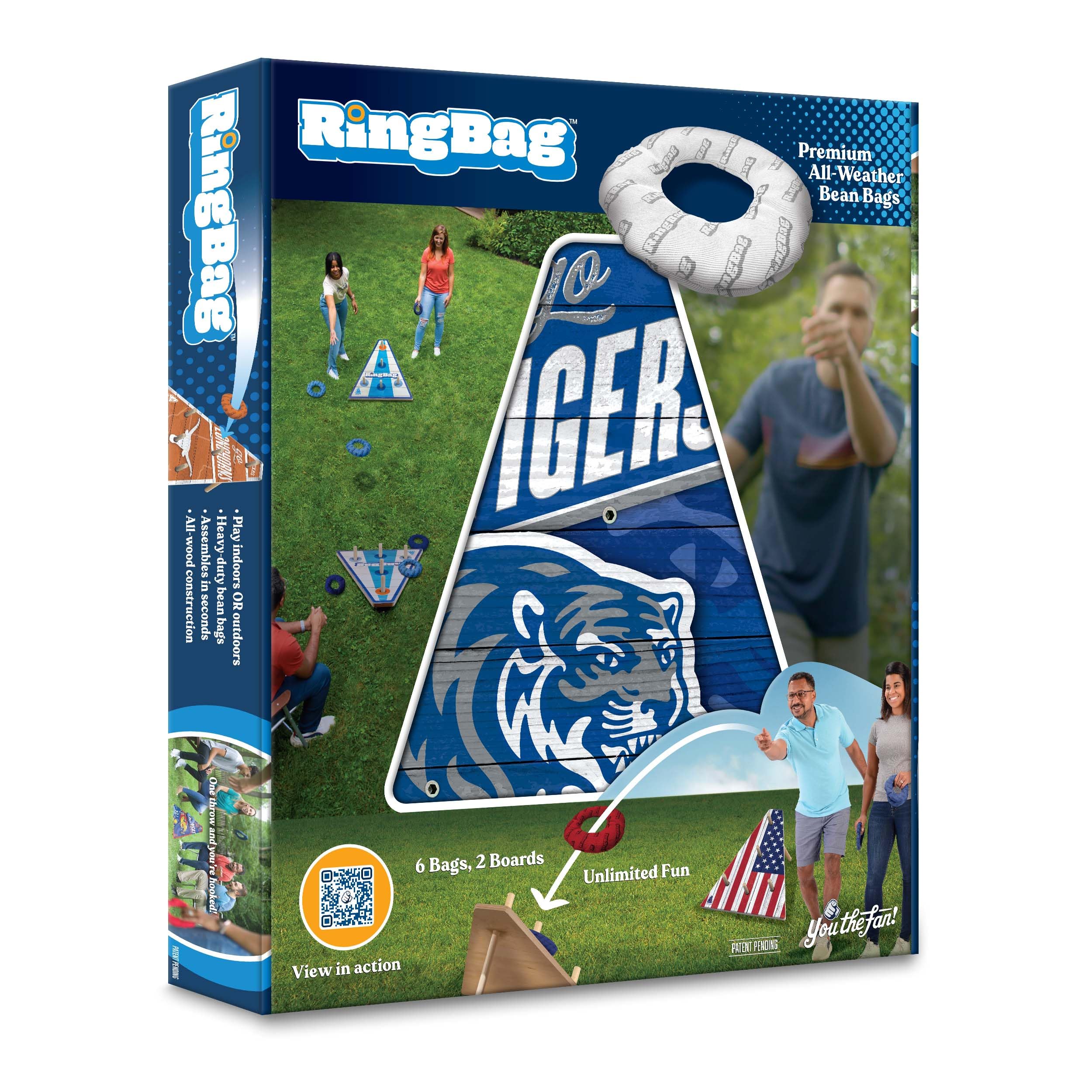 YouTheFan NCAA Memphis Tigers RingBag - Sports Collectibles, Sports Memorabilia, Sports Fan Shop, Sports Gifts
