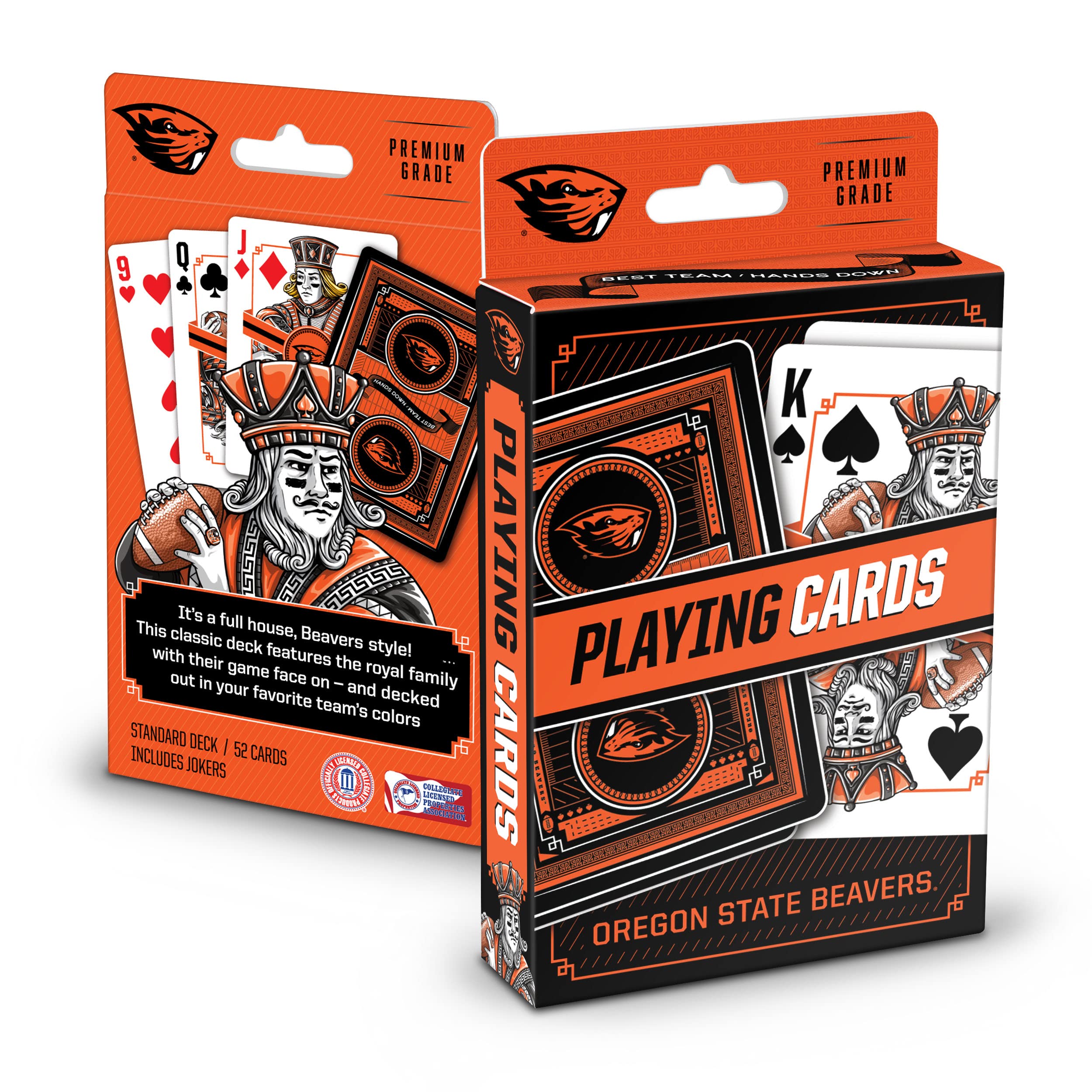YouTheFan NCAA Oregon State Beavers Classic Series Playing Cards - Sports Collectibles, Sports Memorabilia, Sports Fan Shop, Sports Gifts