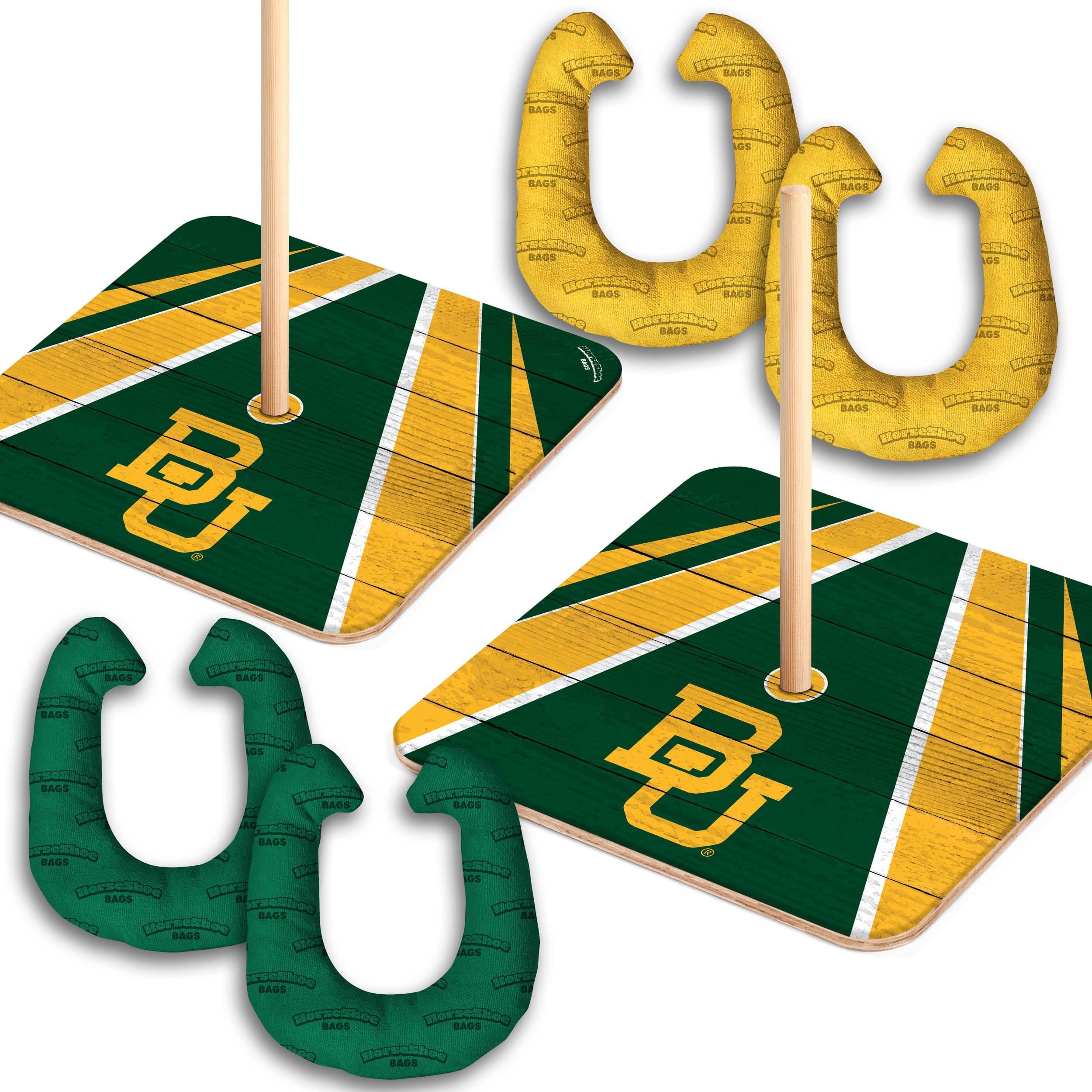YouTheFan NCAA Baylor Bears Horseshoe Bags - Sports Collectibles, Sports Memorabilia, Sports Fan Shop, Sports Gifts