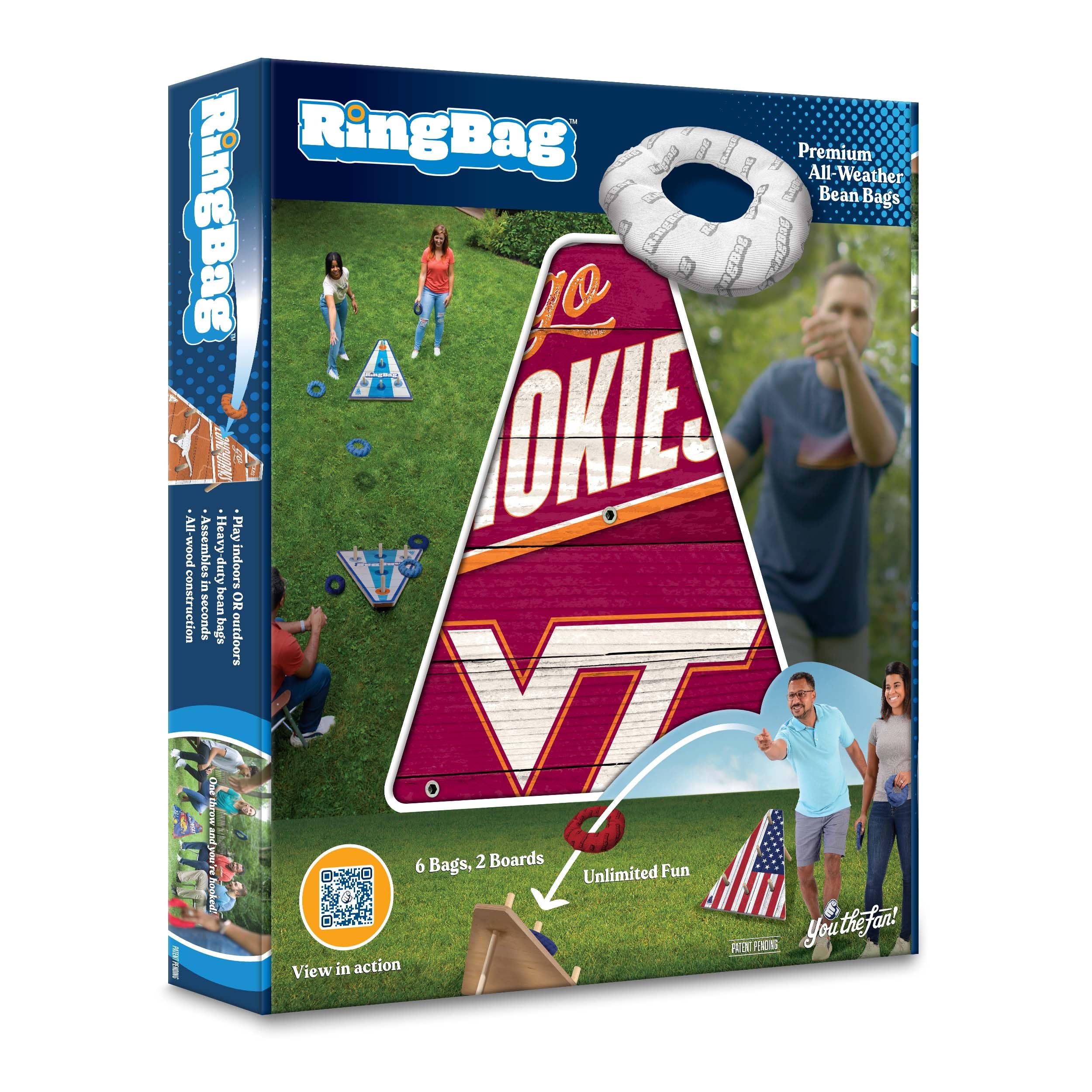 YouTheFan NCAA Virginia Tech Hokies RingBag - Sports Collectibles, Sports Memorabilia, Sports Fan Shop, Sports Gifts