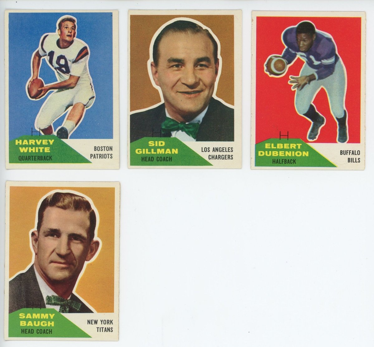 1960 FLEER FOOTBALL COMPLETE SET BREAK - 6 CARDS PER BOX! - Sports Gifts, Sports Memorabilia, Sports Collectibles, Fan Shop