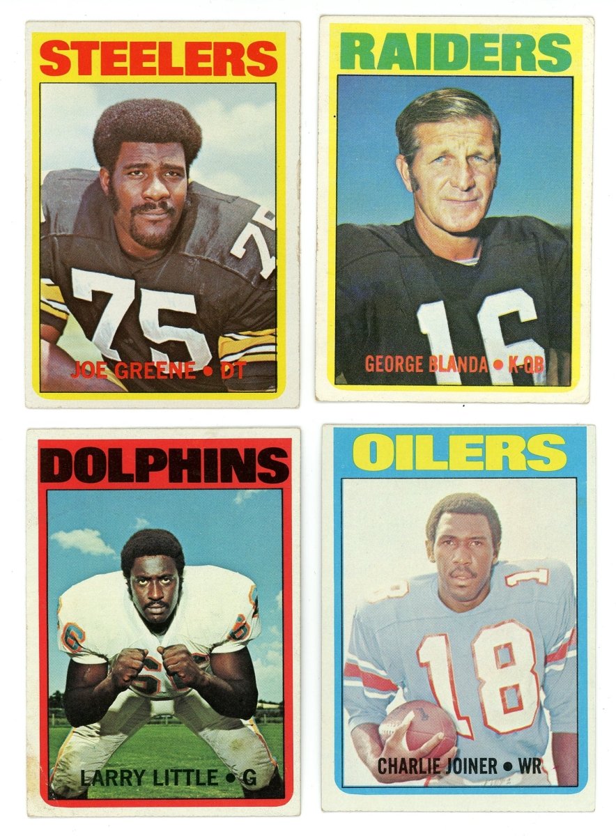 1972 TOPPS FOOTBALL LOW NUMBER SET BREAK BOX– 10 CARDS PER BOX! - Sports Gifts, Sports Memorabilia, Sports Collectibles, Fan Shop