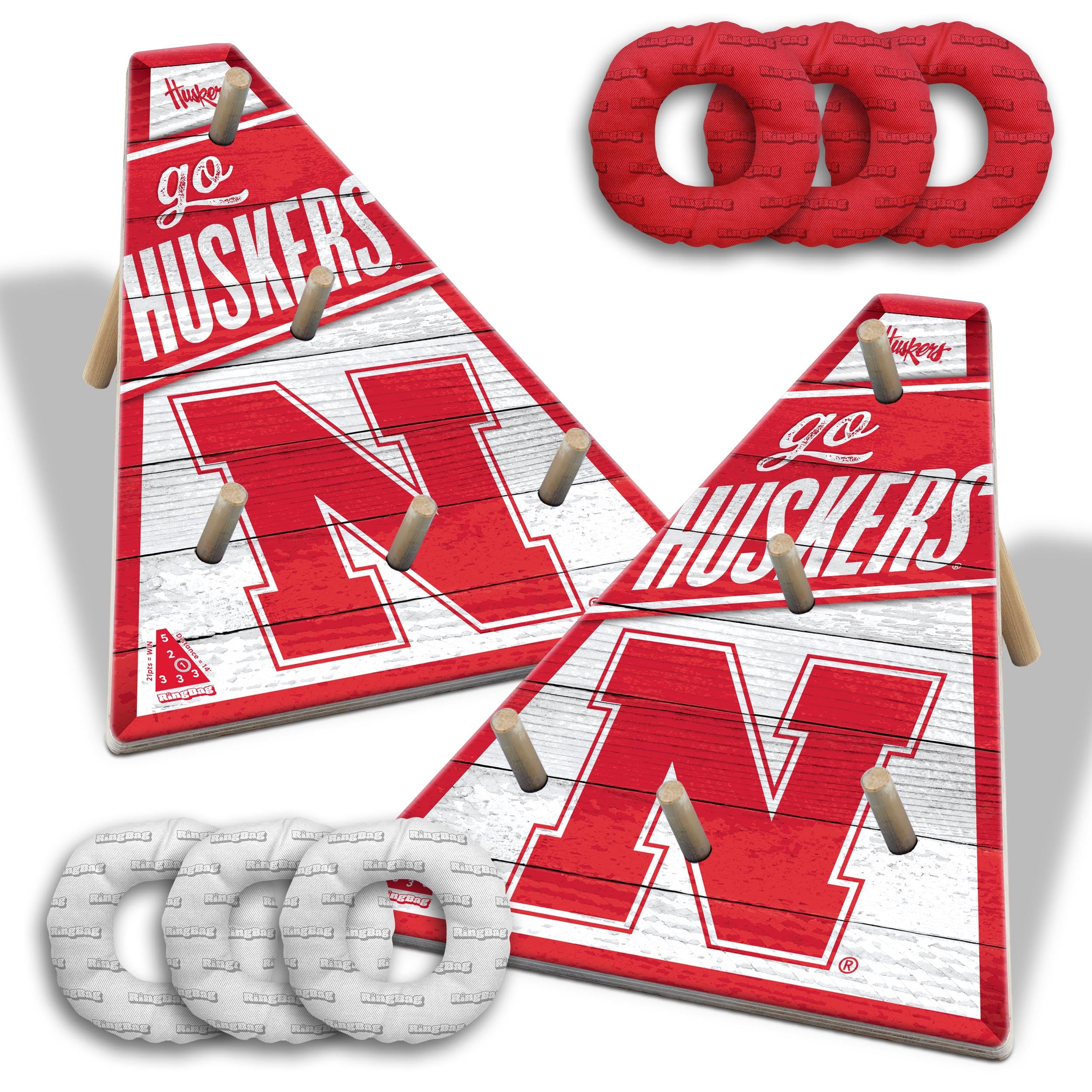 YouTheFan NCAA Nebraska Cornhuskers RingBag - Sports Collectibles, Sports Memorabilia, Sports Fan Shop, Sports Gifts