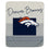 Pegasus Sports NFL Ultra Fleece State Stripe Blanket- Denver Broncos, Team Color, 60x70 - Sports Gifts, Sports Memorabilia, Sports Collectibles, Fan Shop