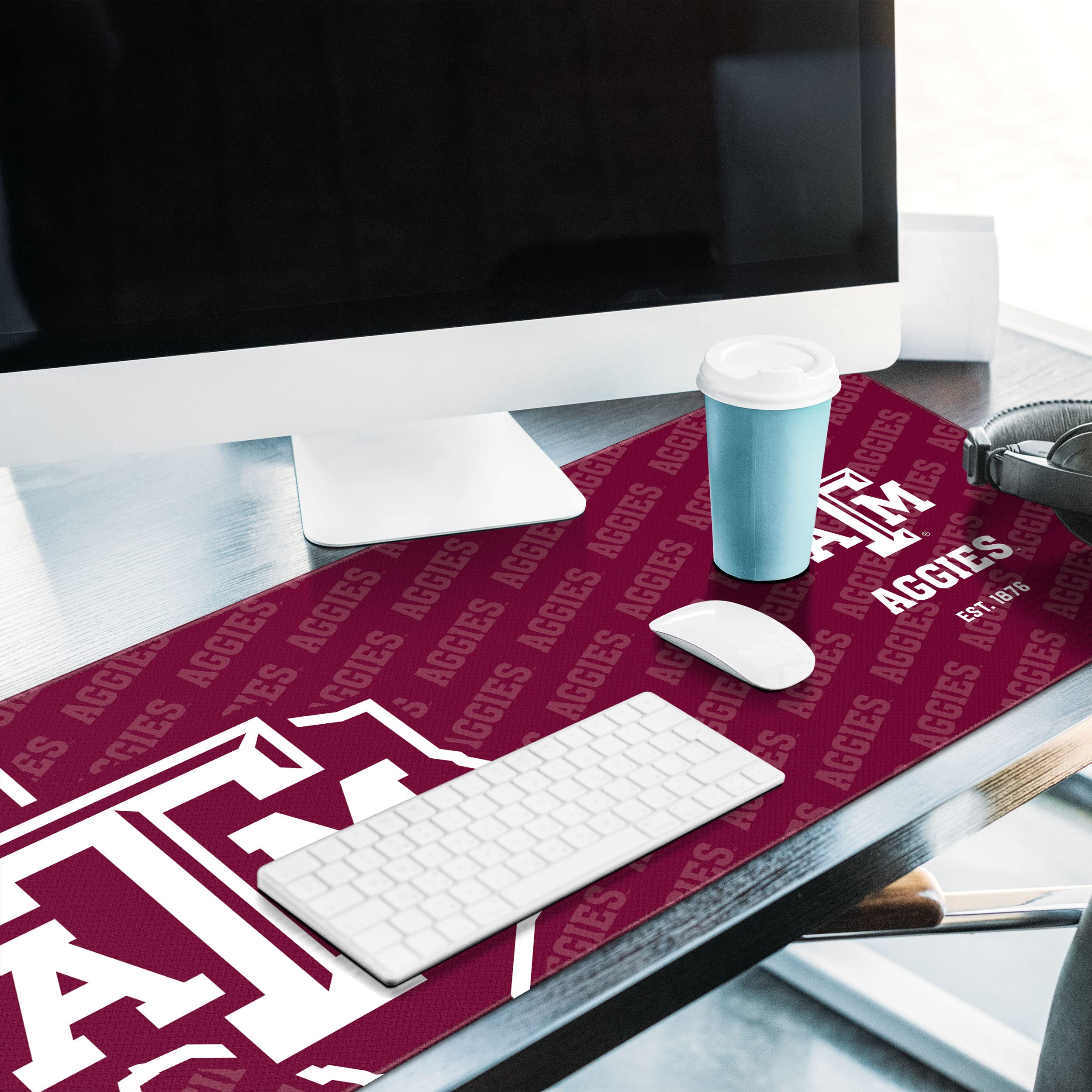 YouTheFan NCAA Texas A&M Aggies Logo Series Desk Pad - Sports Collectibles, Sports Memorabilia, Sports Fan Shop, Sports Gifts