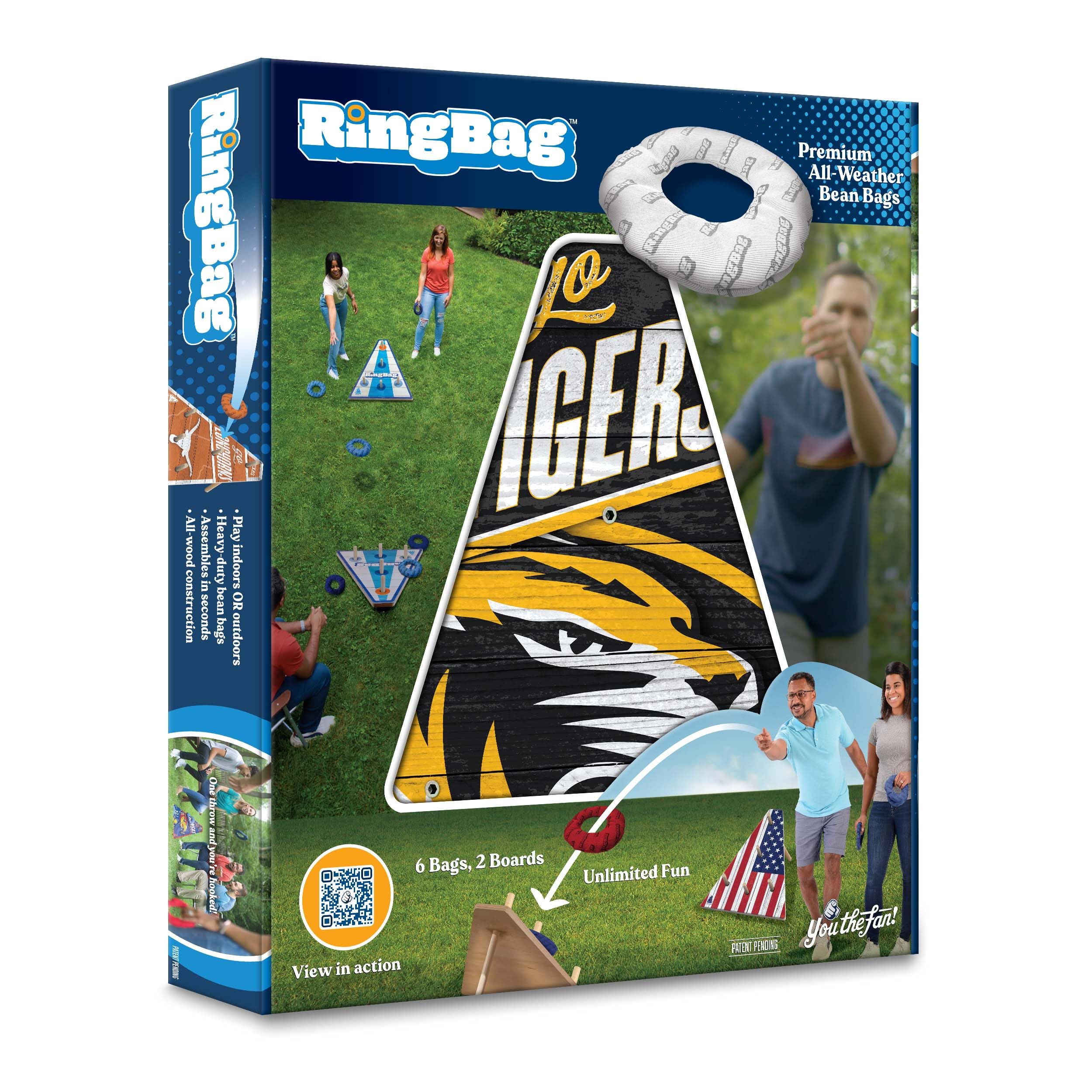 YouTheFan NCAA Missouri Tigers RingBag - Sports Collectibles, Sports Memorabilia, Sports Fan Shop, Sports Gifts