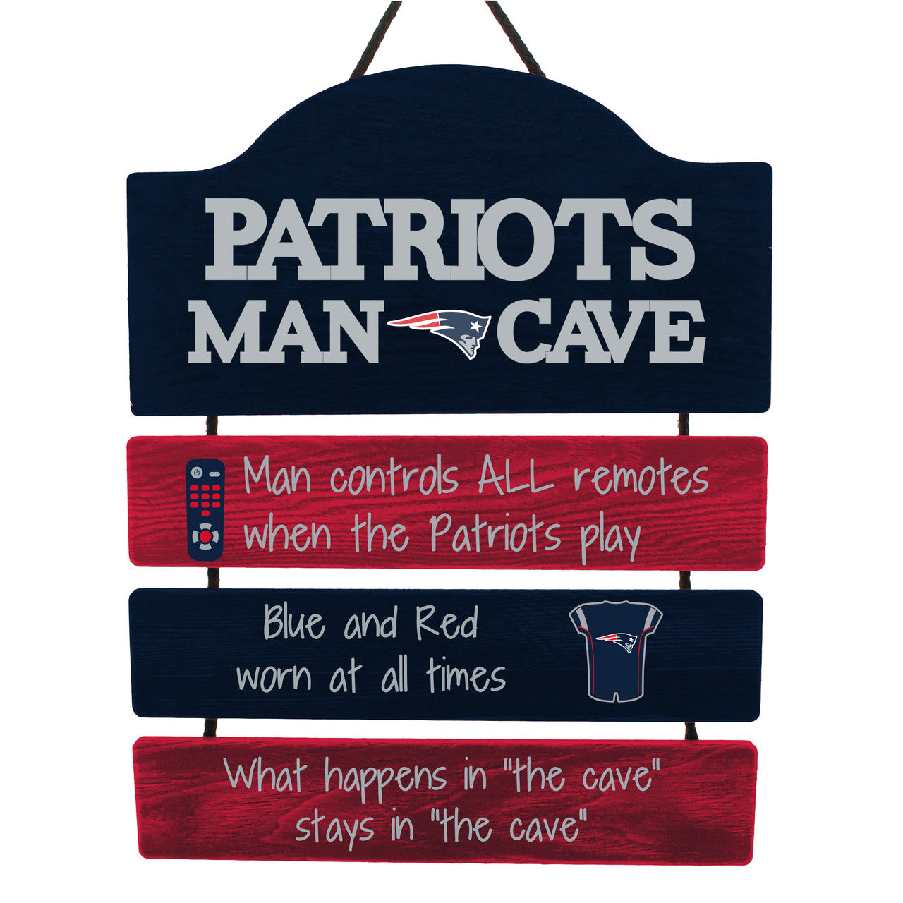 New England Patriots Sign Wood Man Cave Design - Sports Collectibles, Sports Memorabilia, Sports Fan Shop, Sports Gifts