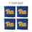 YouTheFan NCAA Pittsburgh Panthers Cornhole Bags - 4PK - Blue - Sports Collectibles, Sports Memorabilia, Sports Fan Shop, Sports Gifts