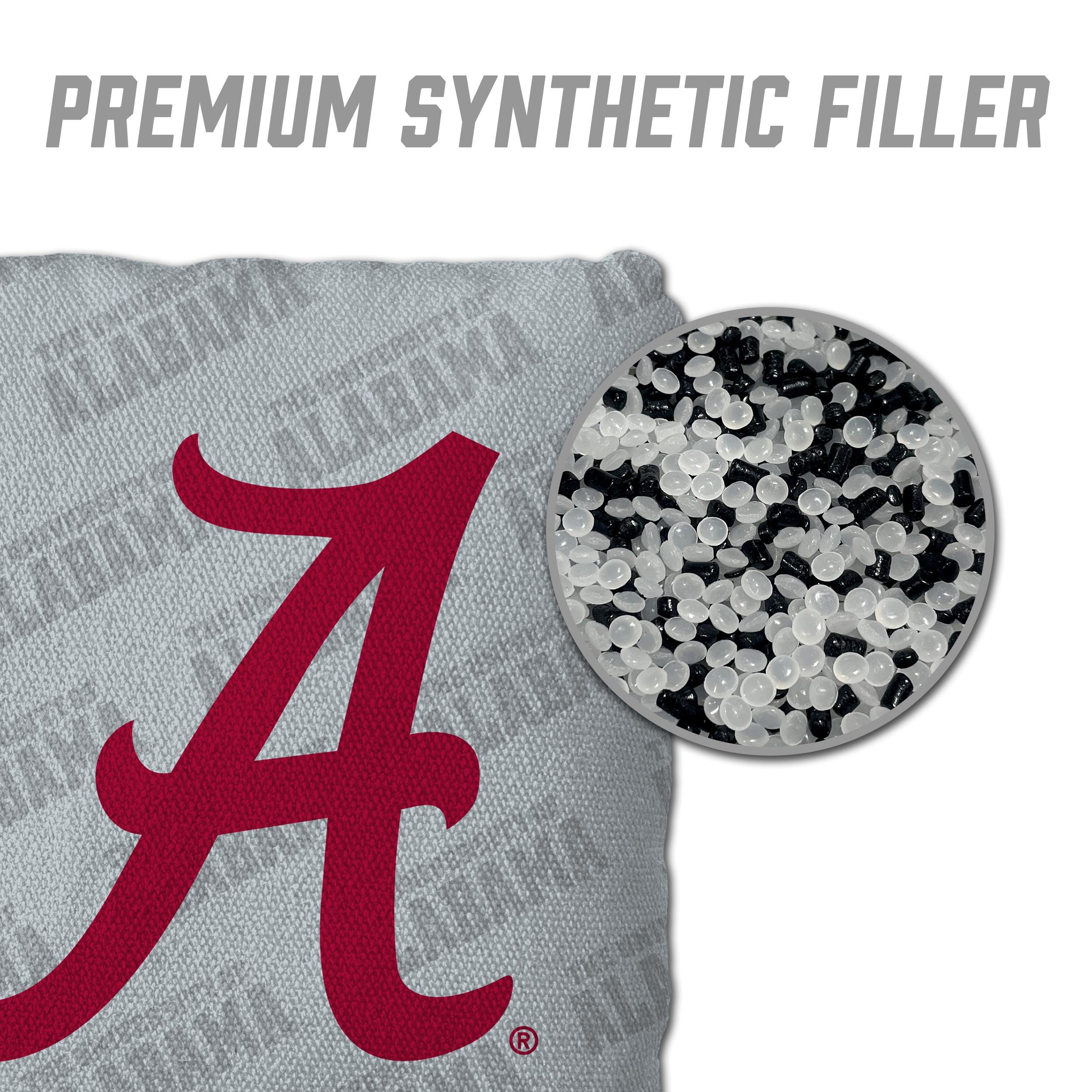 YouTheFan NCAA Alabama Crimson Tide Cornhole Bags - 4PK - Grey - Sports Collectibles, Sports Memorabilia, Sports Fan Shop, Sports Gifts