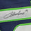 Framed Autographed/Signed Jake Bobo 35x39 Seattle Blue Football Jersey JSA COA