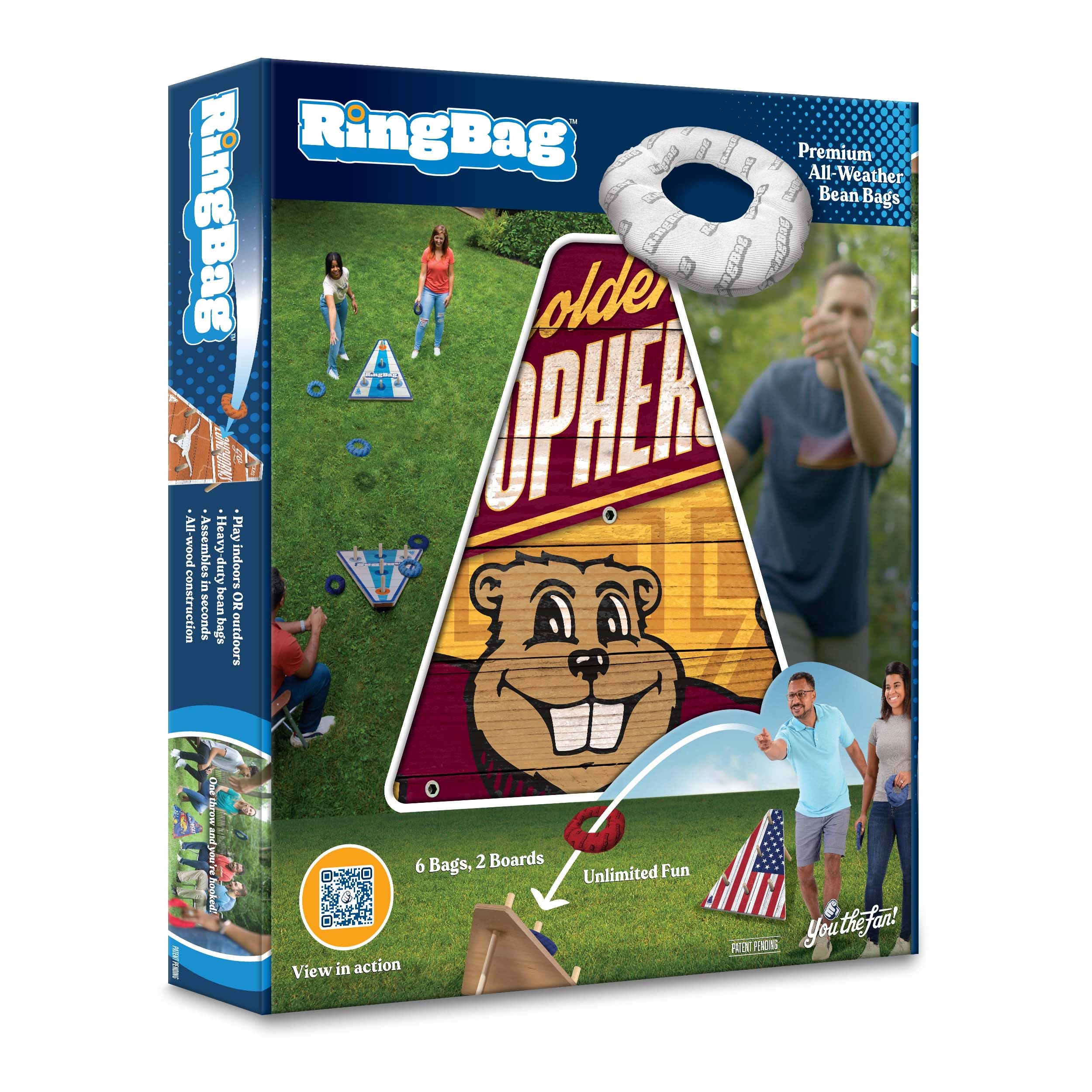 YouTheFan NCAA Minnesota Golden Gophers RingBag - Sports Collectibles, Sports Memorabilia, Sports Fan Shop, Sports Gifts