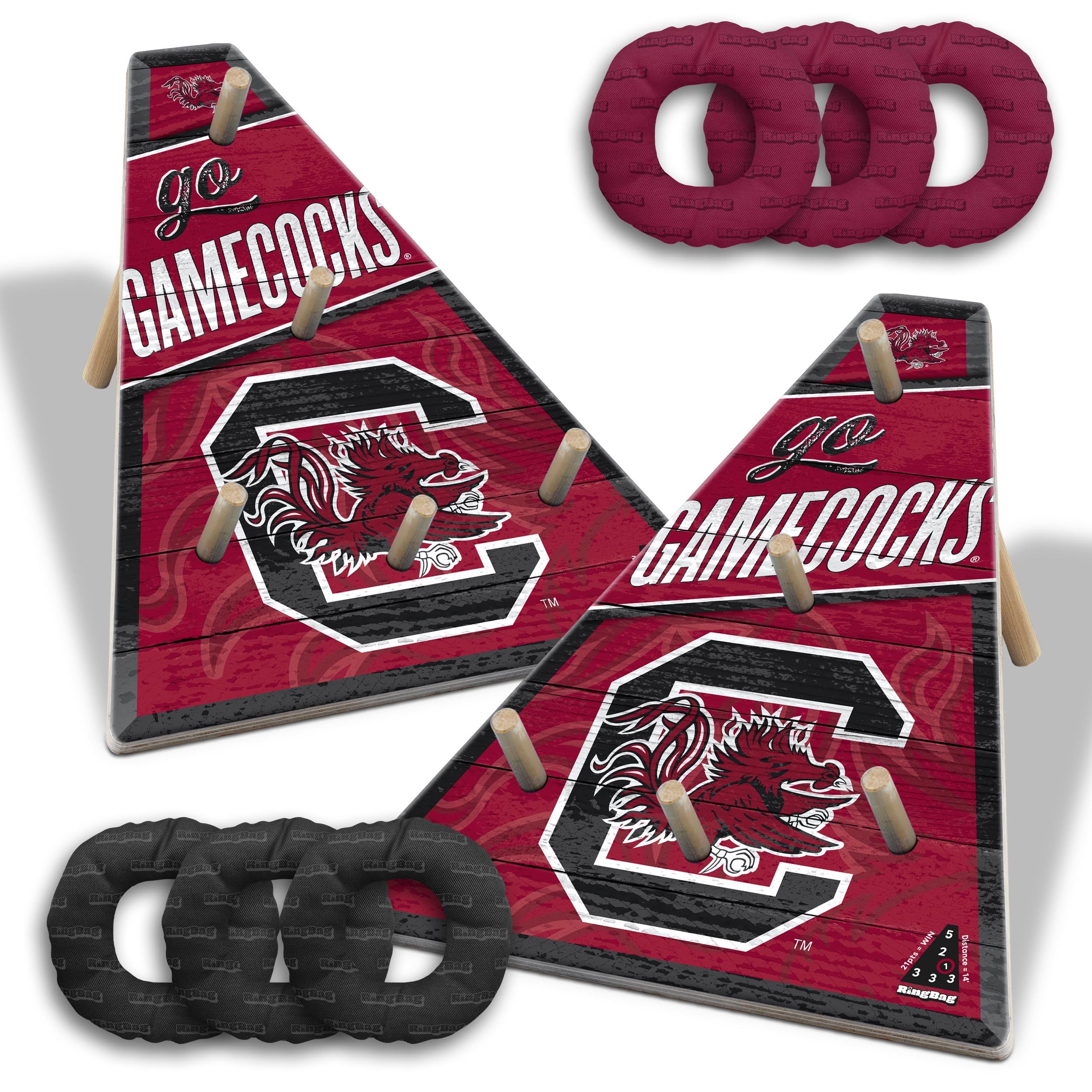 YouTheFan NCAA South Carolina Gamecocks RingBag - Sports Collectibles, Sports Memorabilia, Sports Fan Shop, Sports Gifts