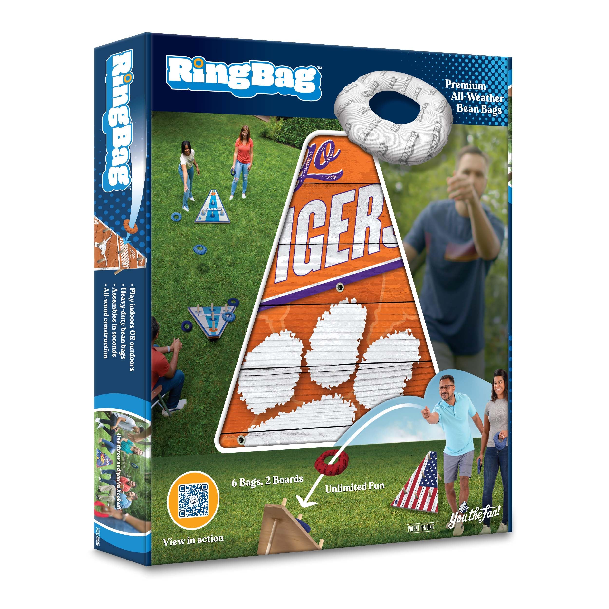YouTheFan NCAA Clemson Tigers RingBag - Sports Collectibles, Sports Memorabilia, Sports Fan Shop, Sports Gifts