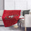 Pegasus Sports NFL Echo Team Wordmark Plush Blanket- San Francisco 49ers, Team Color, 60x70 - Sports Gifts, Sports Memorabilia, Sports Collectibles, Fan Shop