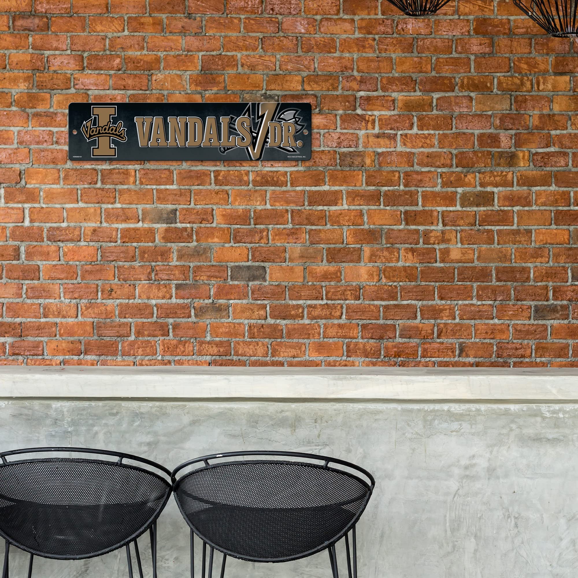 Rico Industries NFL Football Seattle Seahawks 2026 Super Bowl LX Champions Plastic 4" x 16" Street Sign - Sports Gifts, Sports Memorabilia, Sports Collectibles, Fan Shop