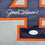 Framed Autographed/Signed Jack Morris 35x39 Detroit Grey Baseball Jersey JSA COA