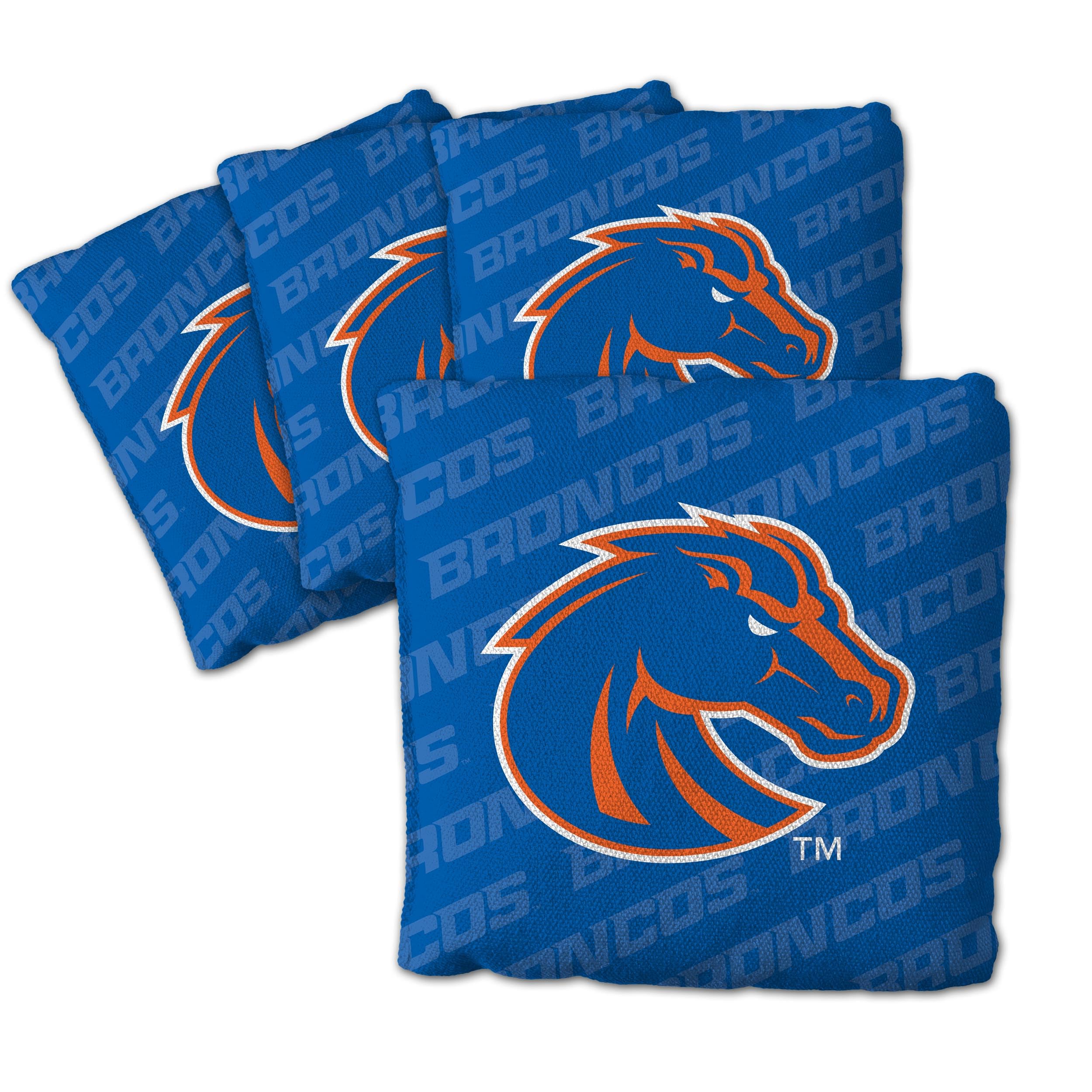 YouTheFan NCAA Boise State Broncos Cornhole Bags - 4PK - Blue - Sports Collectibles, Sports Memorabilia, Sports Fan Shop, Sports Gifts