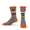 For Bare Feet NCAA Oklahoma State Cowboys 5 Star Crew Sock Marble Grey Large - Sports Gifts, Sports Memorabilia, Sports Collectibles, Fan Shop