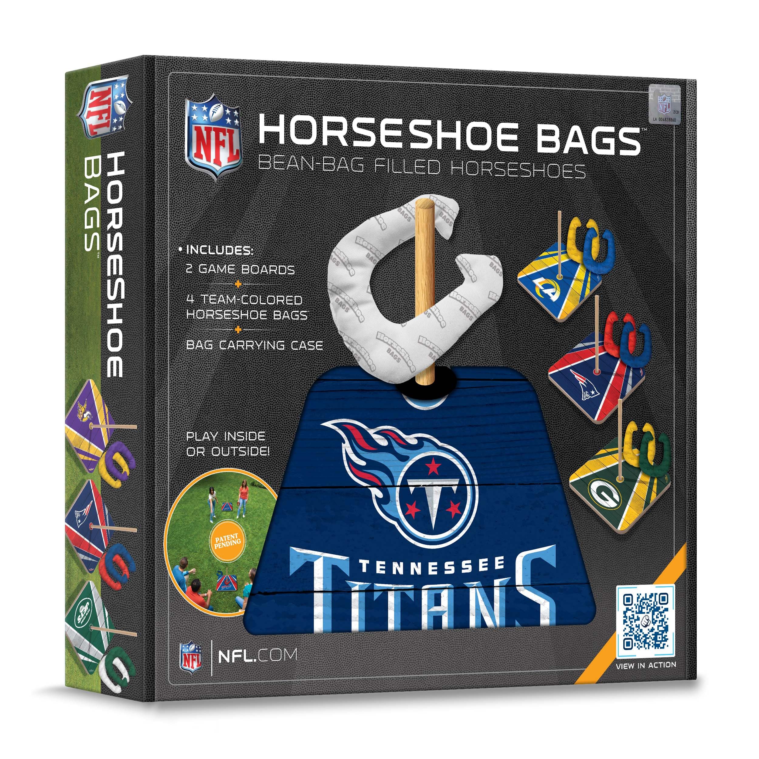 YouTheFan NFL Tennessee Titans Horseshoe Bags Game - Sports Collectibles, Sports Memorabilia, Sports Fan Shop, Sports Gifts