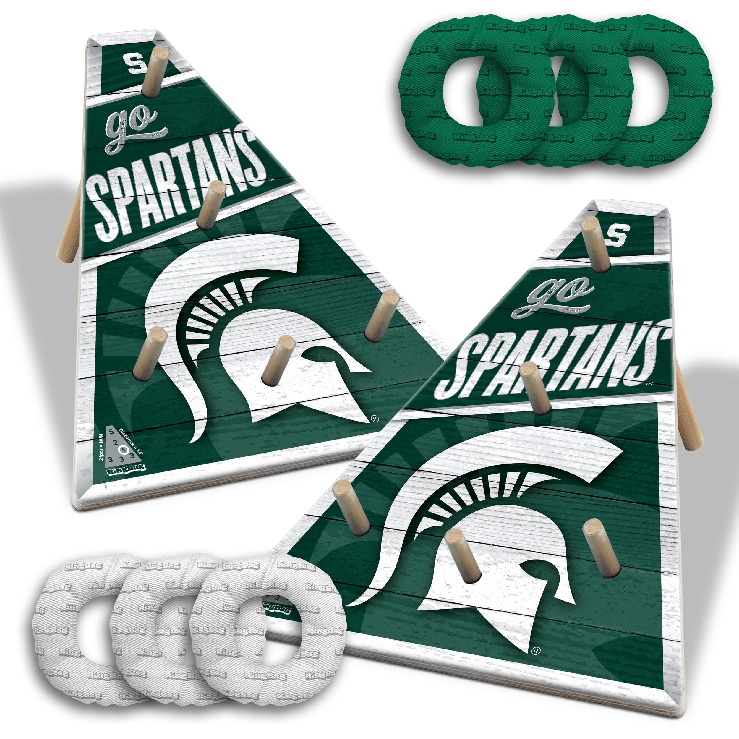 YouTheFan NCAA Michigan State Spartans RingBag - Sports Collectibles, Sports Memorabilia, Sports Fan Shop, Sports Gifts