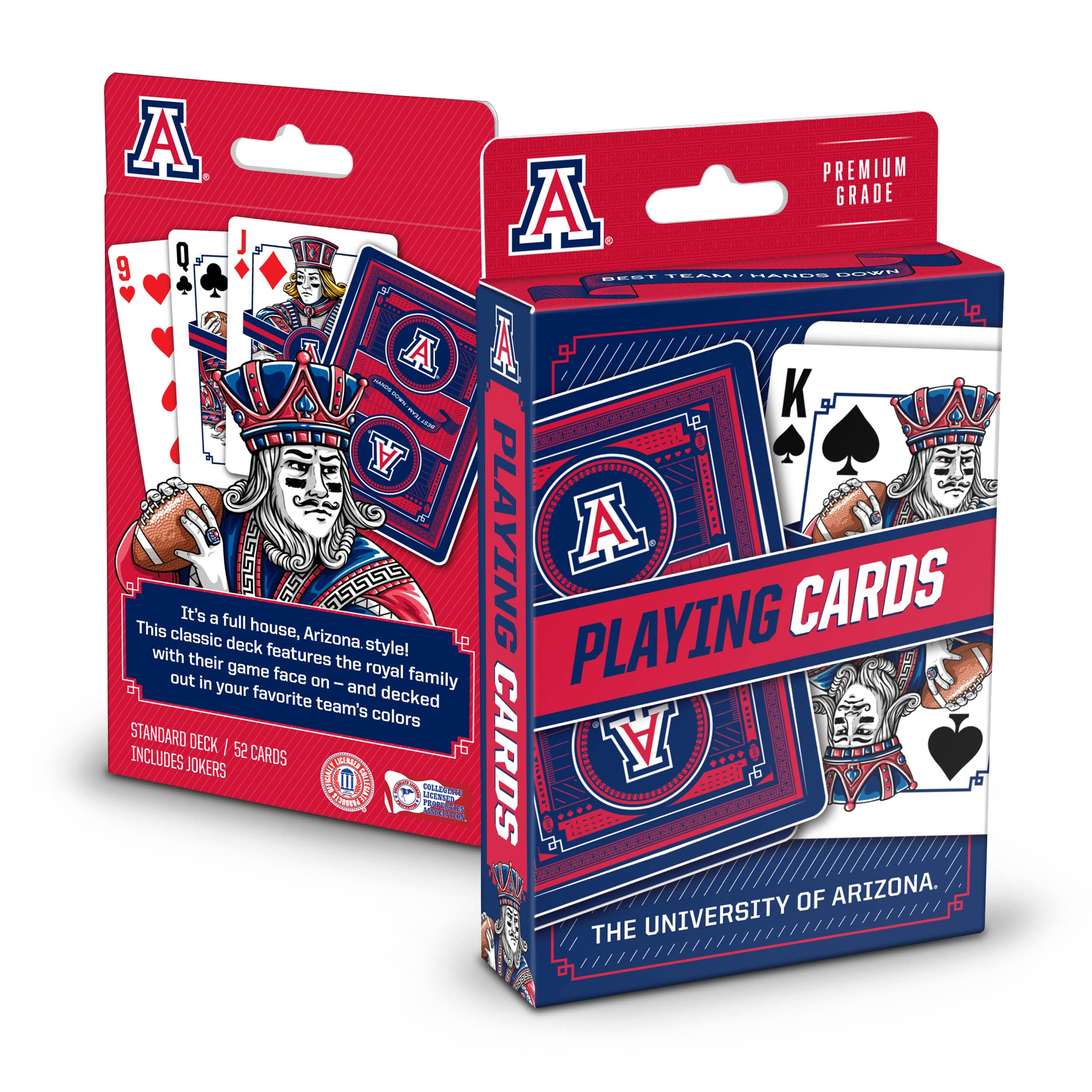 YouTheFan NCAA Arizona Wildcats Classic Series Playing Cards - Sports Collectibles, Sports Memorabilia, Sports Fan Shop, Sports Gifts