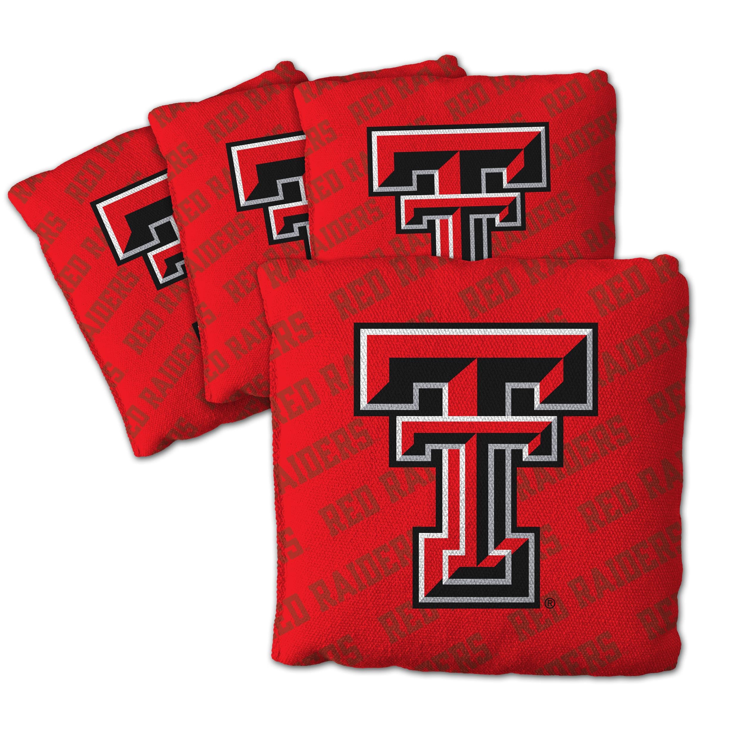 YouTheFan NCAA Texas Tech Red Raiders Cornhole Bags - 4PK - Red - Sports Collectibles, Sports Memorabilia, Sports Fan Shop, Sports Gifts