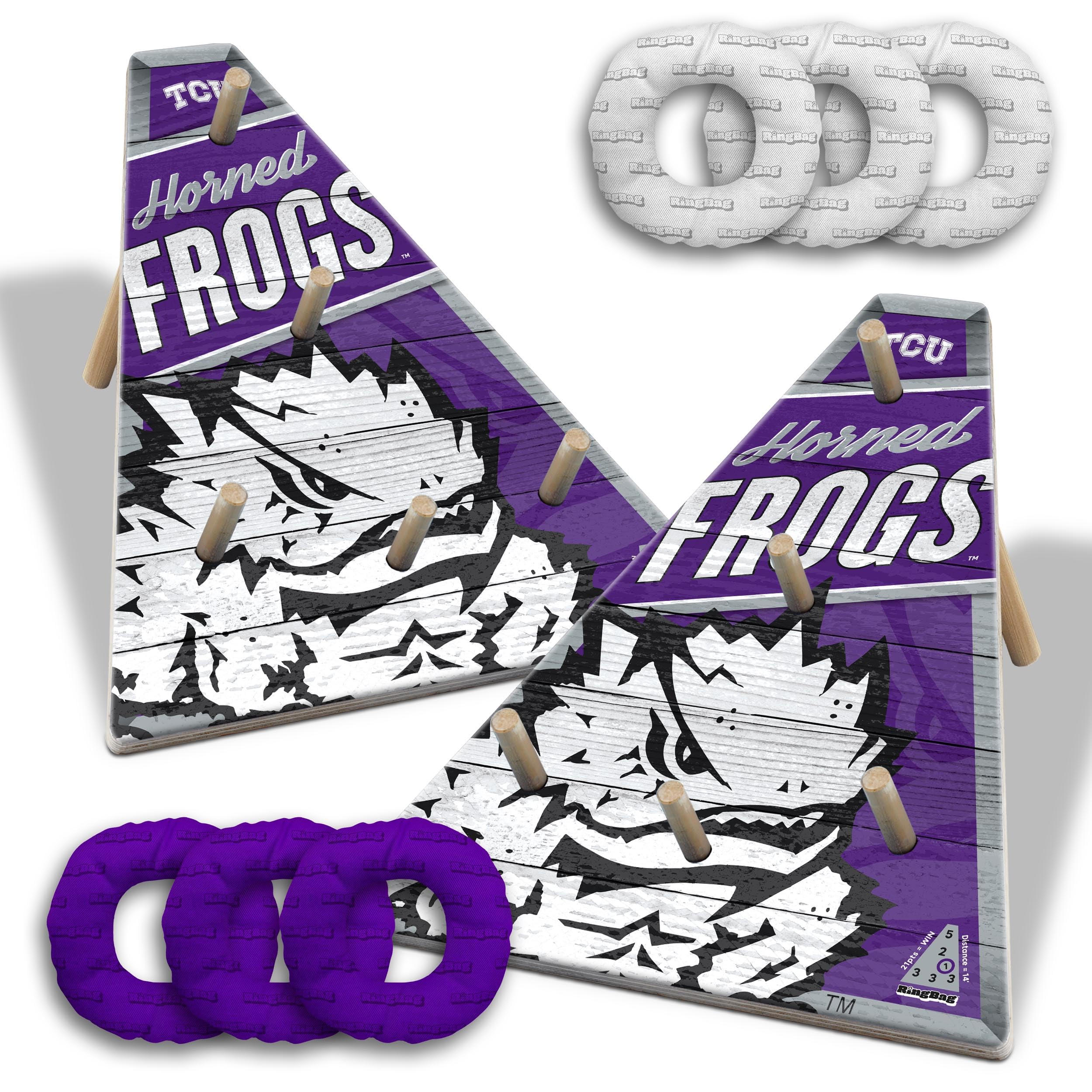 YouTheFan NCAA TCU Horned Frogs RingBag - Sports Collectibles, Sports Memorabilia, Sports Fan Shop, Sports Gifts