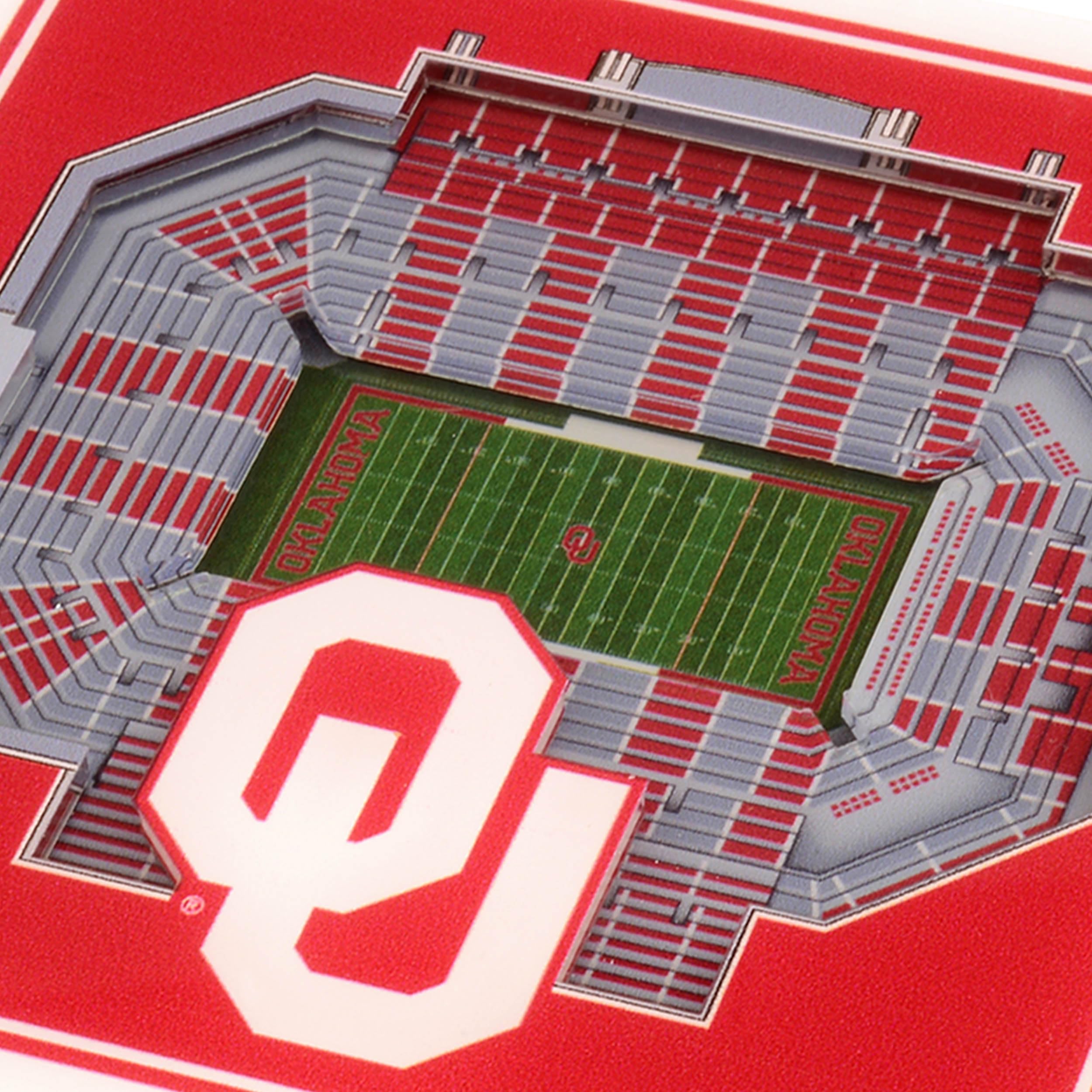 YouTheFan NCAA Oklahoma Sooners Licensed Fan Cribbage Wood Board Game - Sports Collectibles, Sports Memorabilia, Sports Fan Shop, Sports Gifts