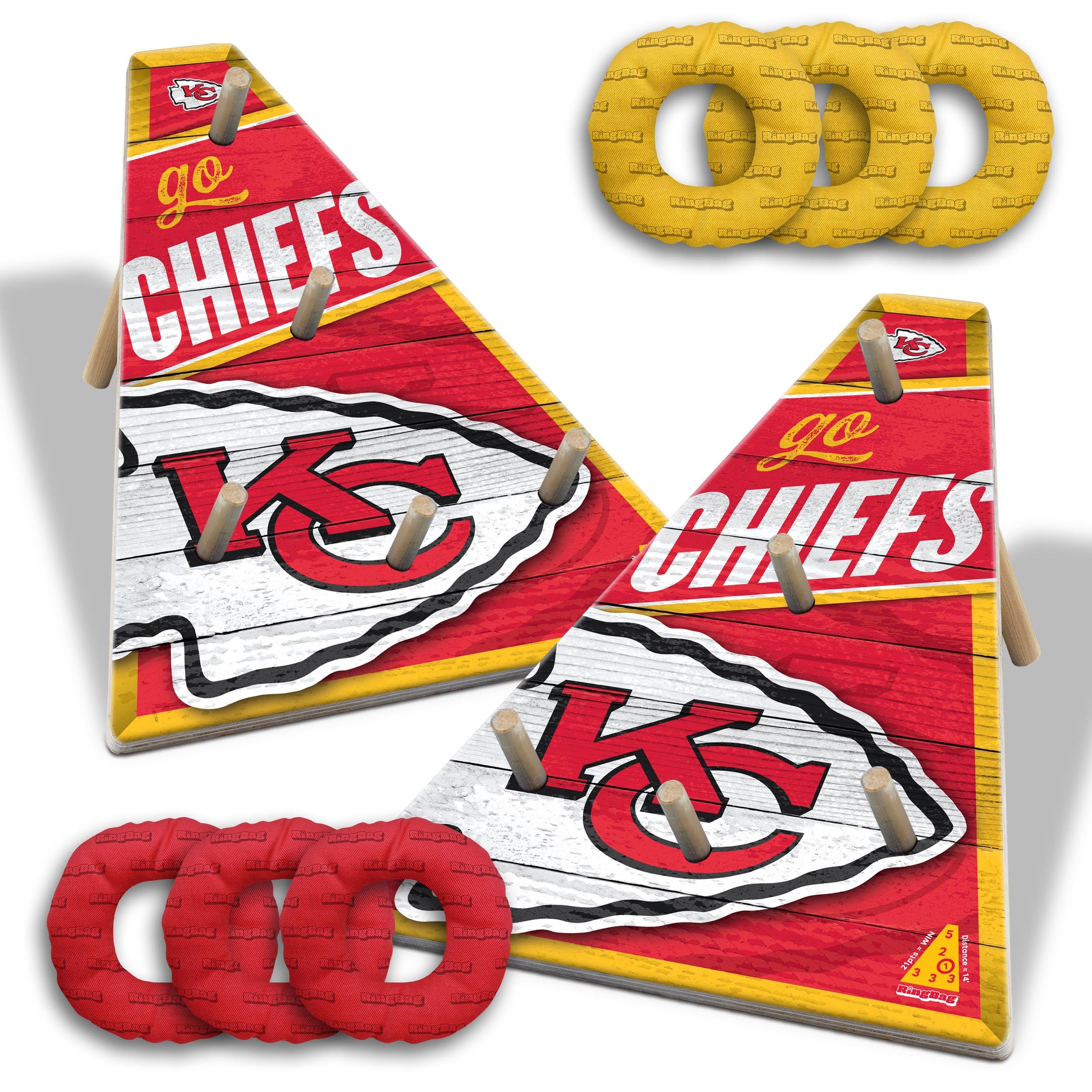 YouTheFan NFL Kansas City Chiefs RingBag - Sports Collectibles, Sports Memorabilia, Sports Fan Shop, Sports Gifts