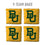 YouTheFan NCAA Baylor Bears Cornhole Bags - 4PK - Yellow - Sports Collectibles, Sports Memorabilia, Sports Fan Shop, Sports Gifts