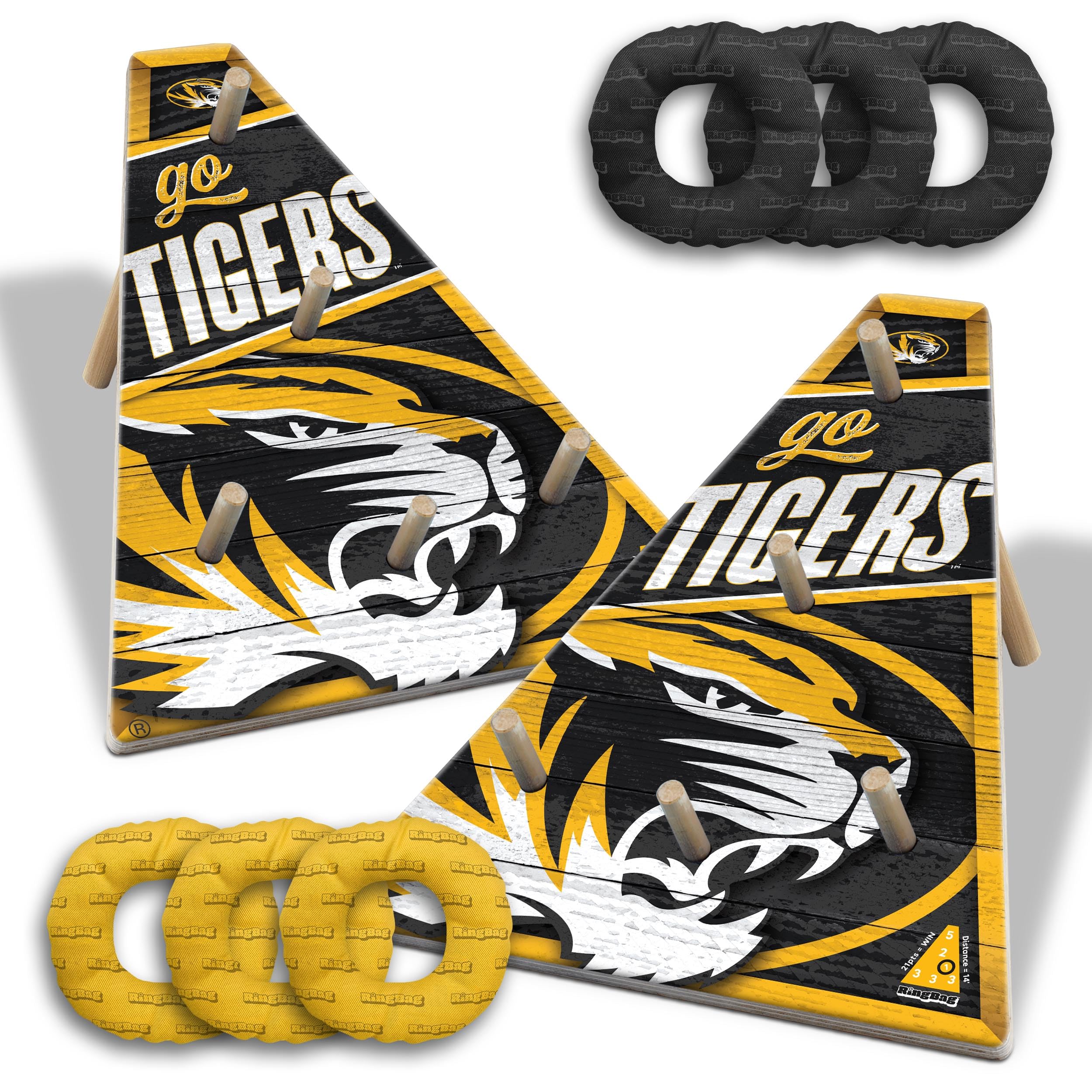 YouTheFan NCAA Missouri Tigers RingBag - Sports Collectibles, Sports Memorabilia, Sports Fan Shop, Sports Gifts