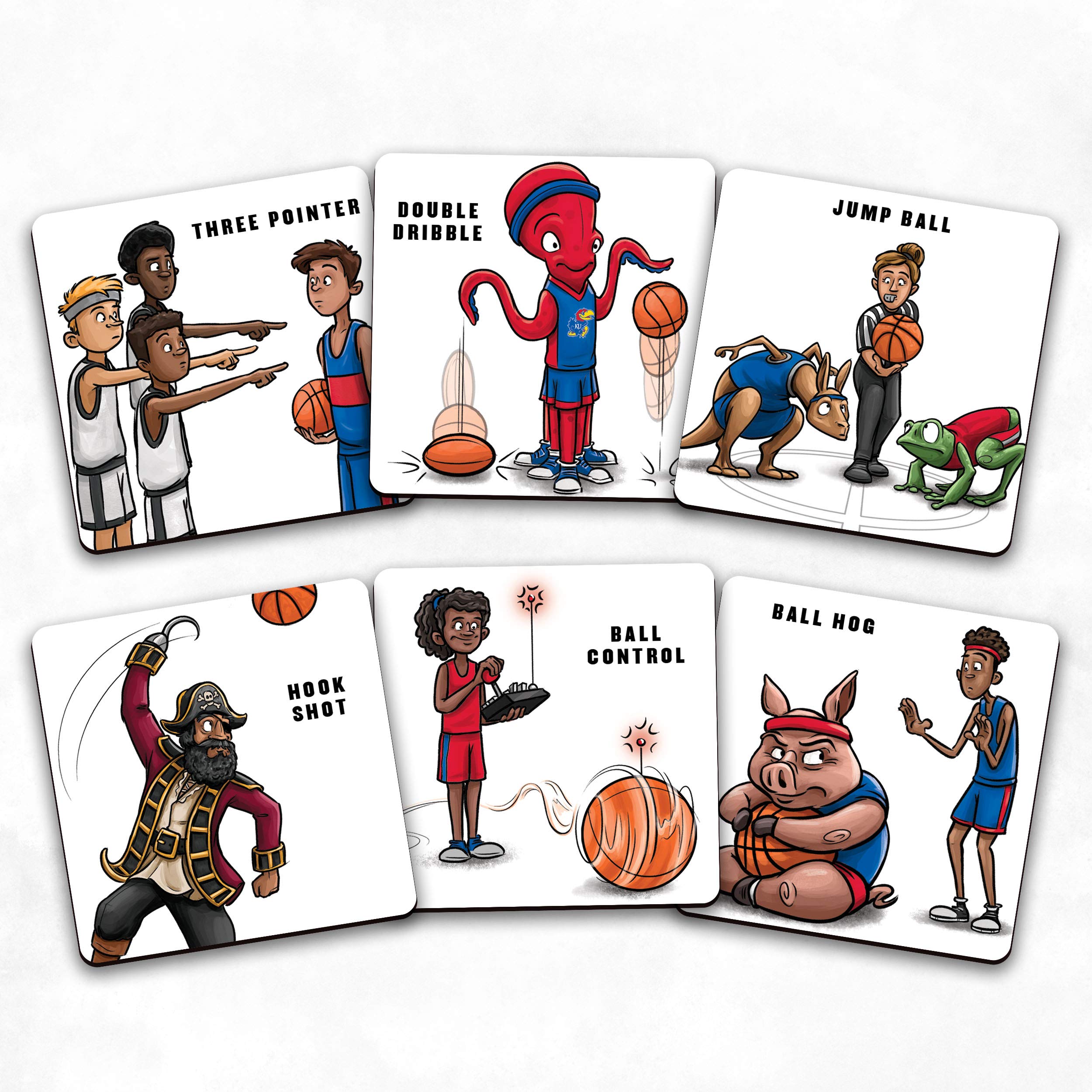 YouTheFan NCAA Kansas Jayhawks Licensed Memory Match Game - Sports Gifts, Sports Memorabilia, Sports Collectibles, Fan Shop