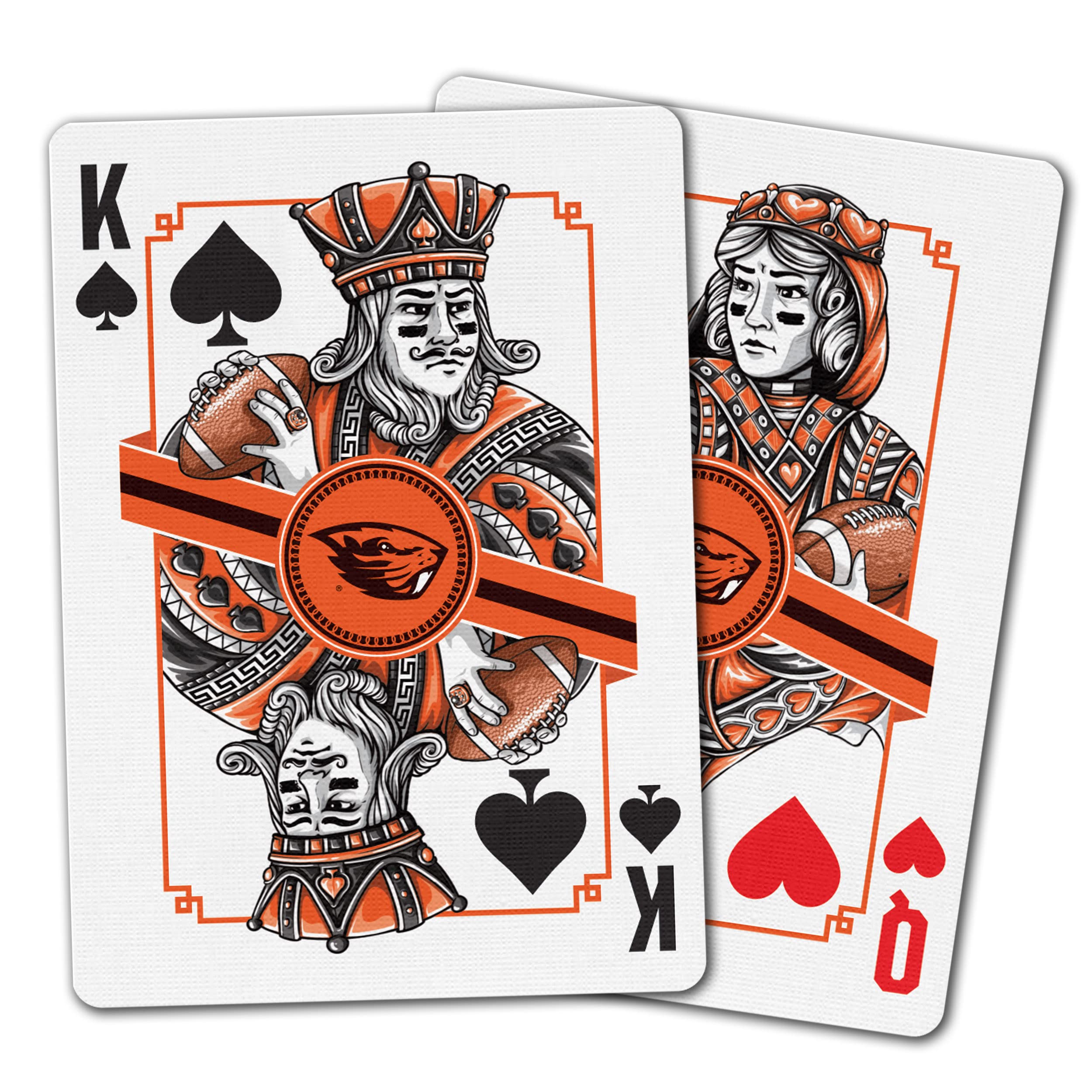 YouTheFan NCAA Oregon State Beavers Classic Series Playing Cards - Sports Collectibles, Sports Memorabilia, Sports Fan Shop, Sports Gifts