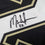 Framed Autographed/Signed Mark Ingram II 35x39 New Orleans Black Alternate Football Jersey JSA COA
