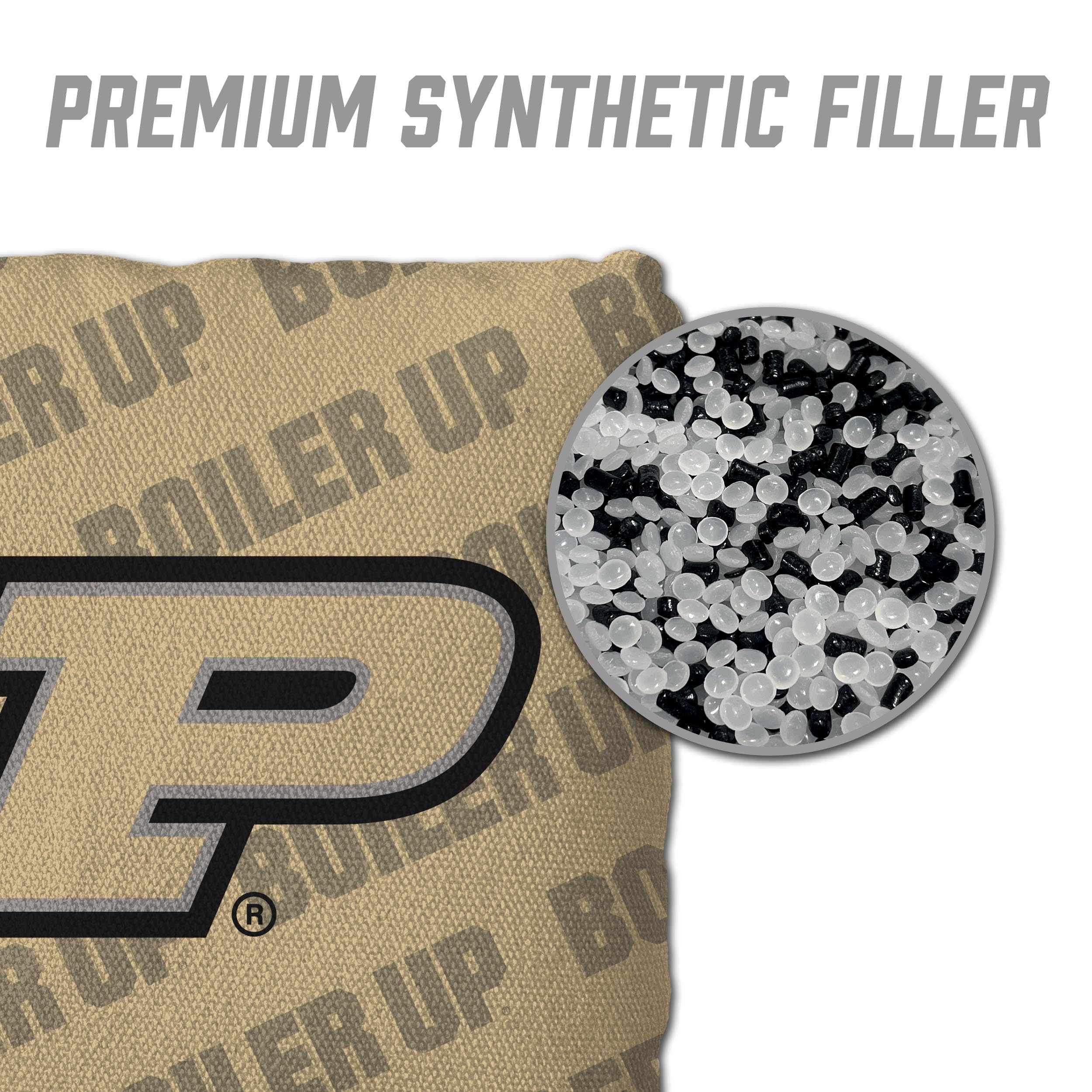 YouTheFan NCAA Purdue Boilermakers Cornhole Bags - 4PK - Gold - Sports Collectibles, Sports Memorabilia, Sports Fan Shop, Sports Gifts