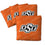 YouTheFan NCAA Oklahoma State Cowboys Cornhole Bags - 4PK - Orange - Sports Collectibles, Sports Memorabilia, Sports Fan Shop, Sports Gifts