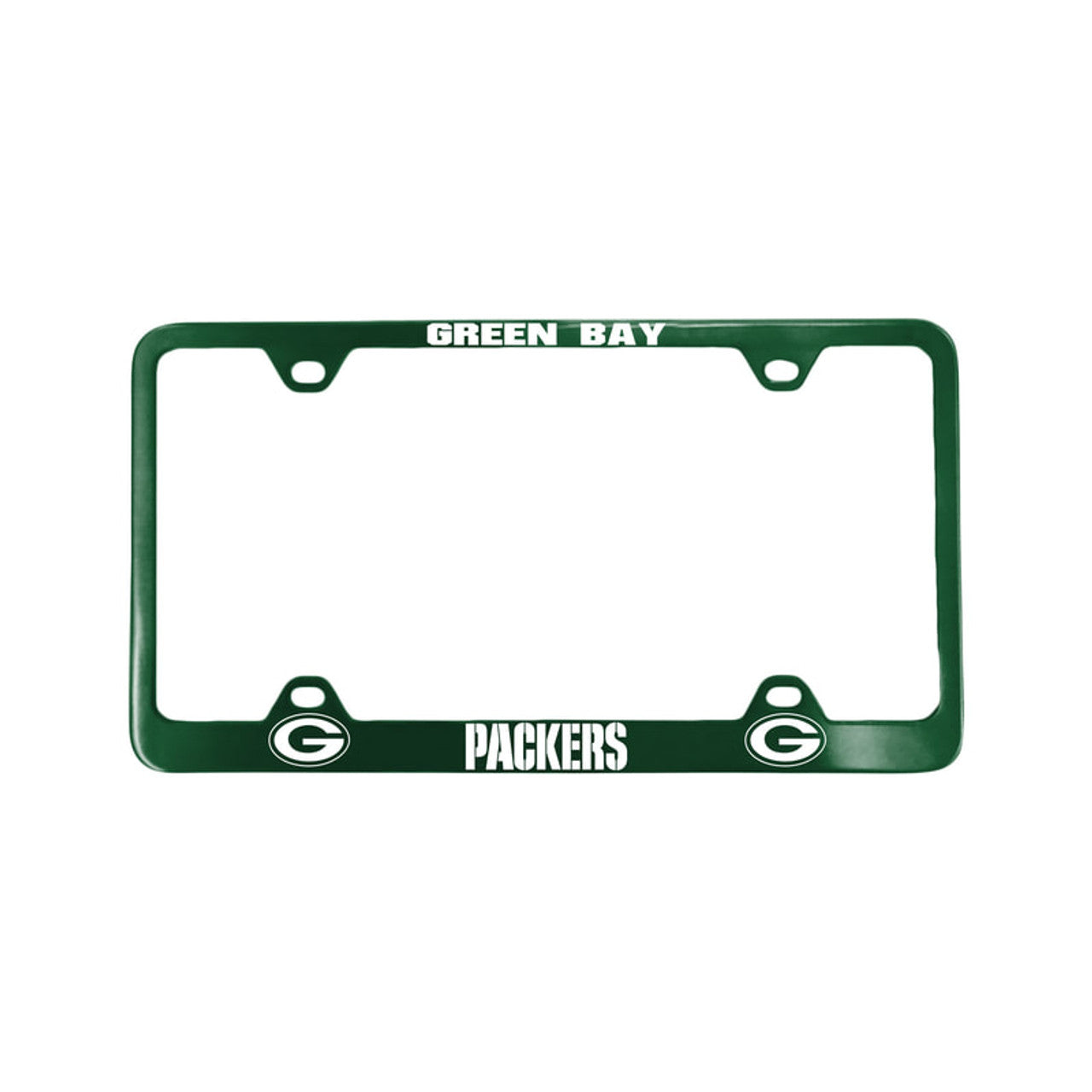 Green Bay Packers License Plate Frame Laser Cut Green - Sports Collectibles, Sports Memorabilia, Sports Fan Shop, Sports Gifts