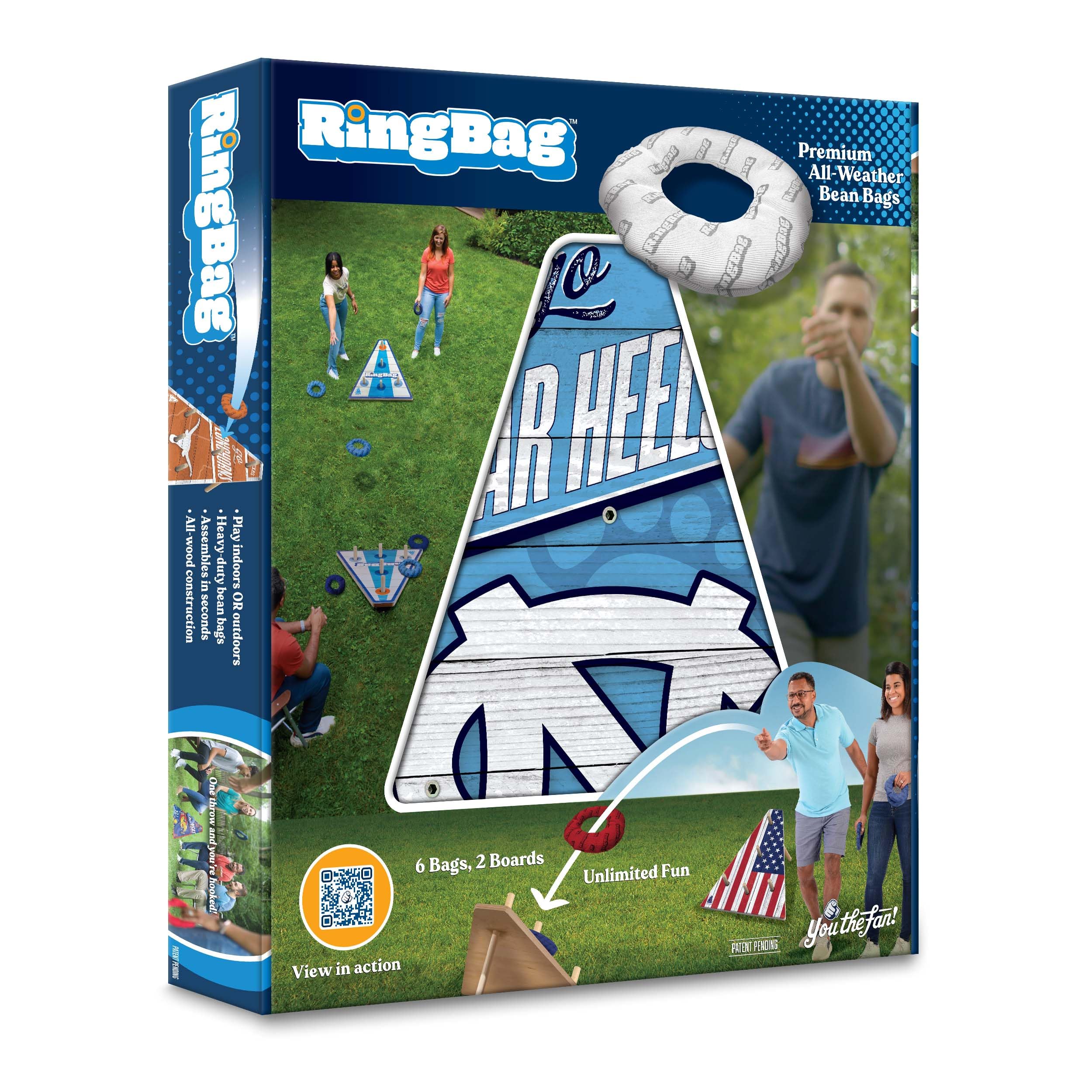 YouTheFan NCAA North Carolina Tar Heels RingBag - Sports Collectibles, Sports Memorabilia, Sports Fan Shop, Sports Gifts