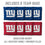 YouTheFan NFL New York Giants 2’ x 4’ Professional Wood Cornhole Game with Logo Bags - Sports Collectibles, Sports Memorabilia, Sports Fan Shop, Sports Gifts