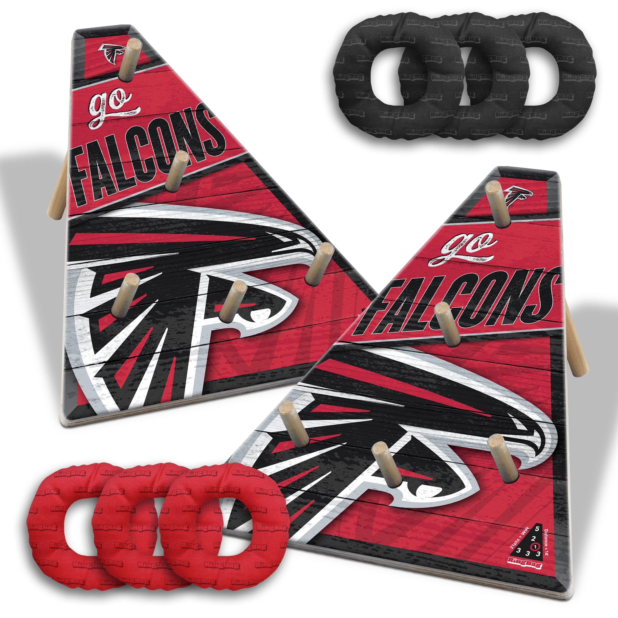YouTheFan NFL Atlanta Falcons RingBag - Sports Collectibles, Sports Memorabilia, Sports Fan Shop, Sports Gifts