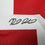 Framed Autographed/Signed Reed Sheppard 35x39 Houston Red Basketball Jersey Beckett BAS COA