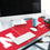 YouTheFan NCAA Nebraska Cornhuskers Logo Series Desk Pad - Sports Collectibles, Sports Memorabilia, Sports Fan Shop, Sports Gifts