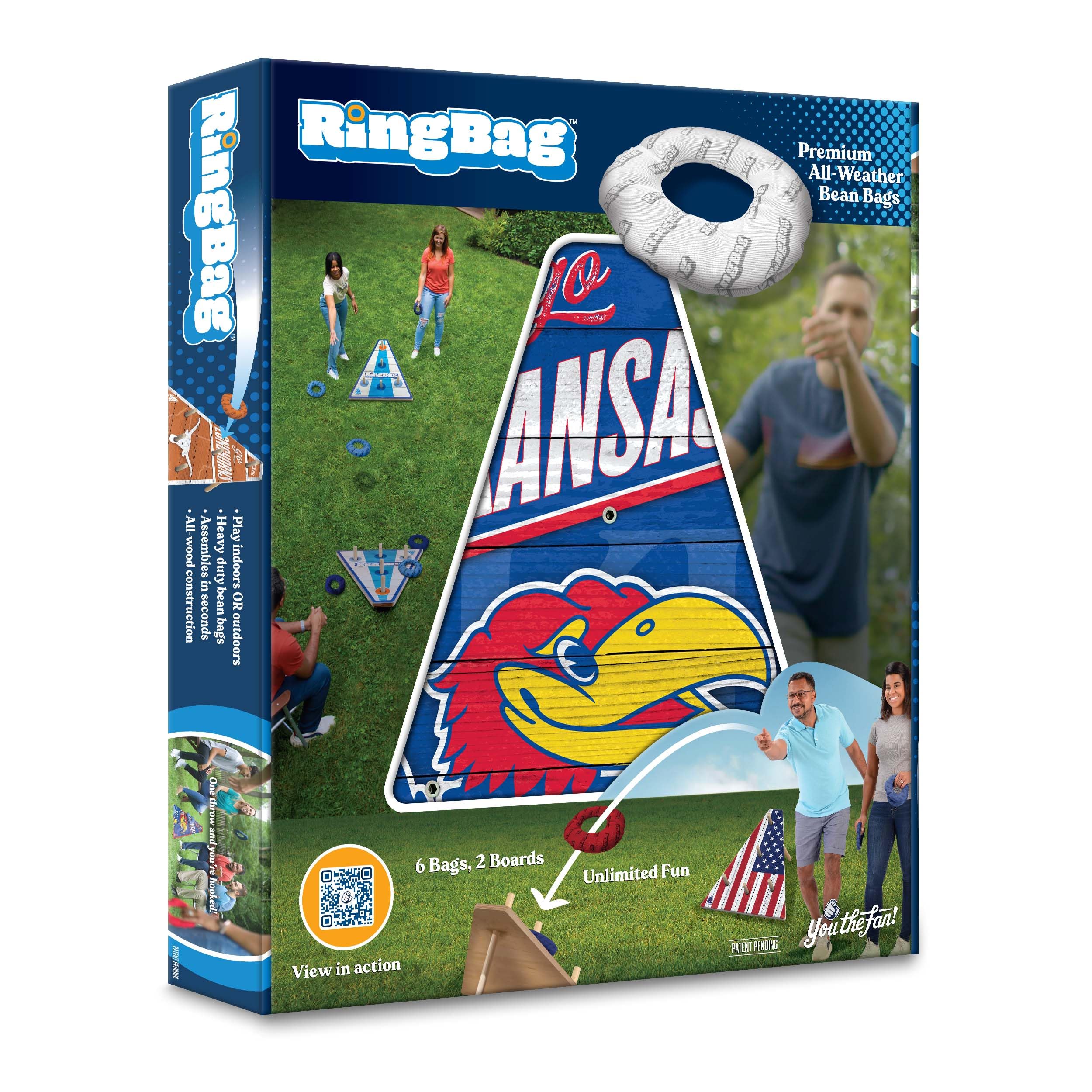 YouTheFan NCAA Kansas Jayhawks RingBag - Sports Collectibles, Sports Memorabilia, Sports Fan Shop, Sports Gifts