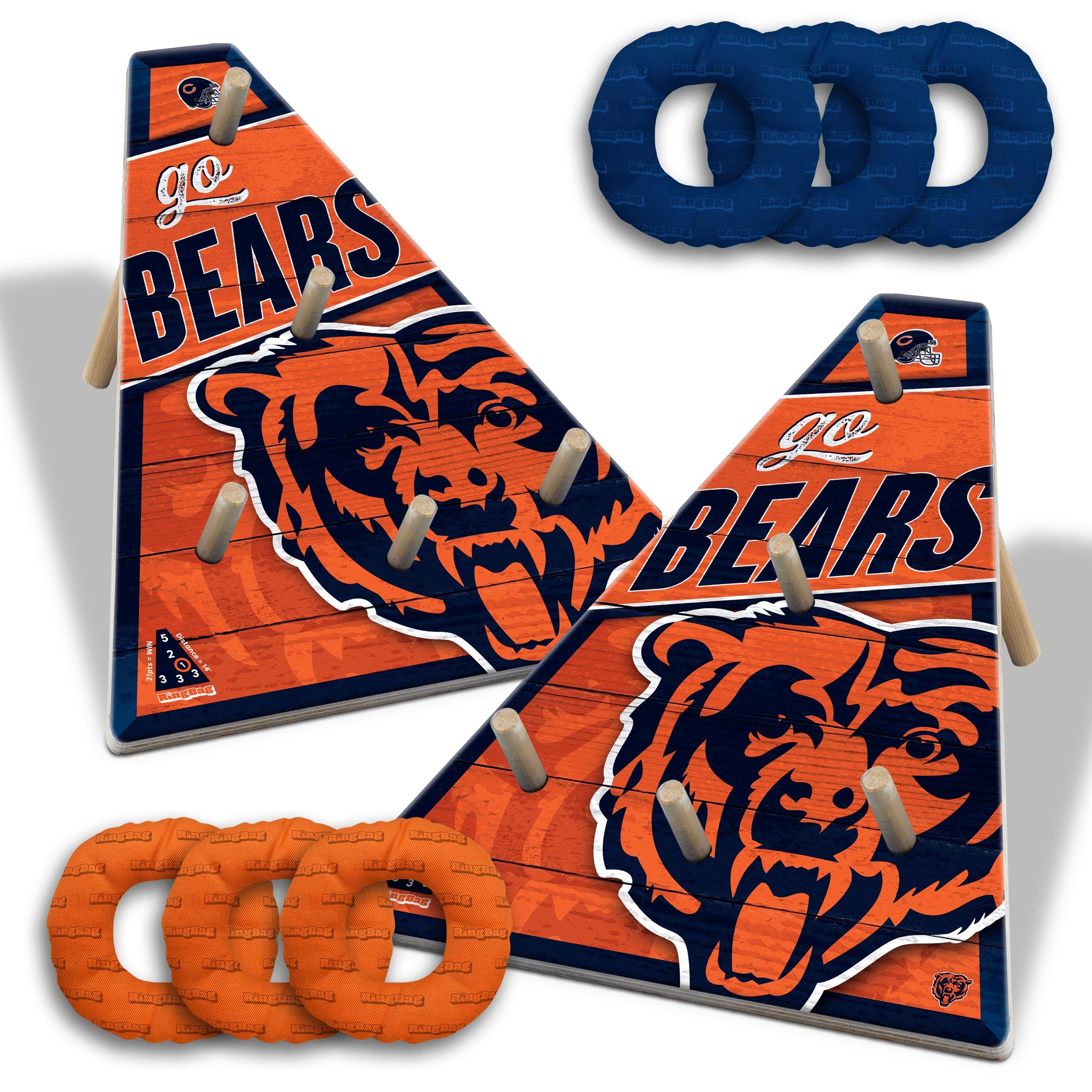 YouTheFan NFL Chicago Bears RingBag - Sports Collectibles, Sports Memorabilia, Sports Fan Shop, Sports Gifts