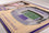 YouTheFan NCAA TCU Horned Frogs 3D StadiumView Picture Frame - Amon G. Carter Stadium, 12" x 8" - Sports Collectibles, Sports Memorabilia, Sports Fan Shop, Sports Gifts