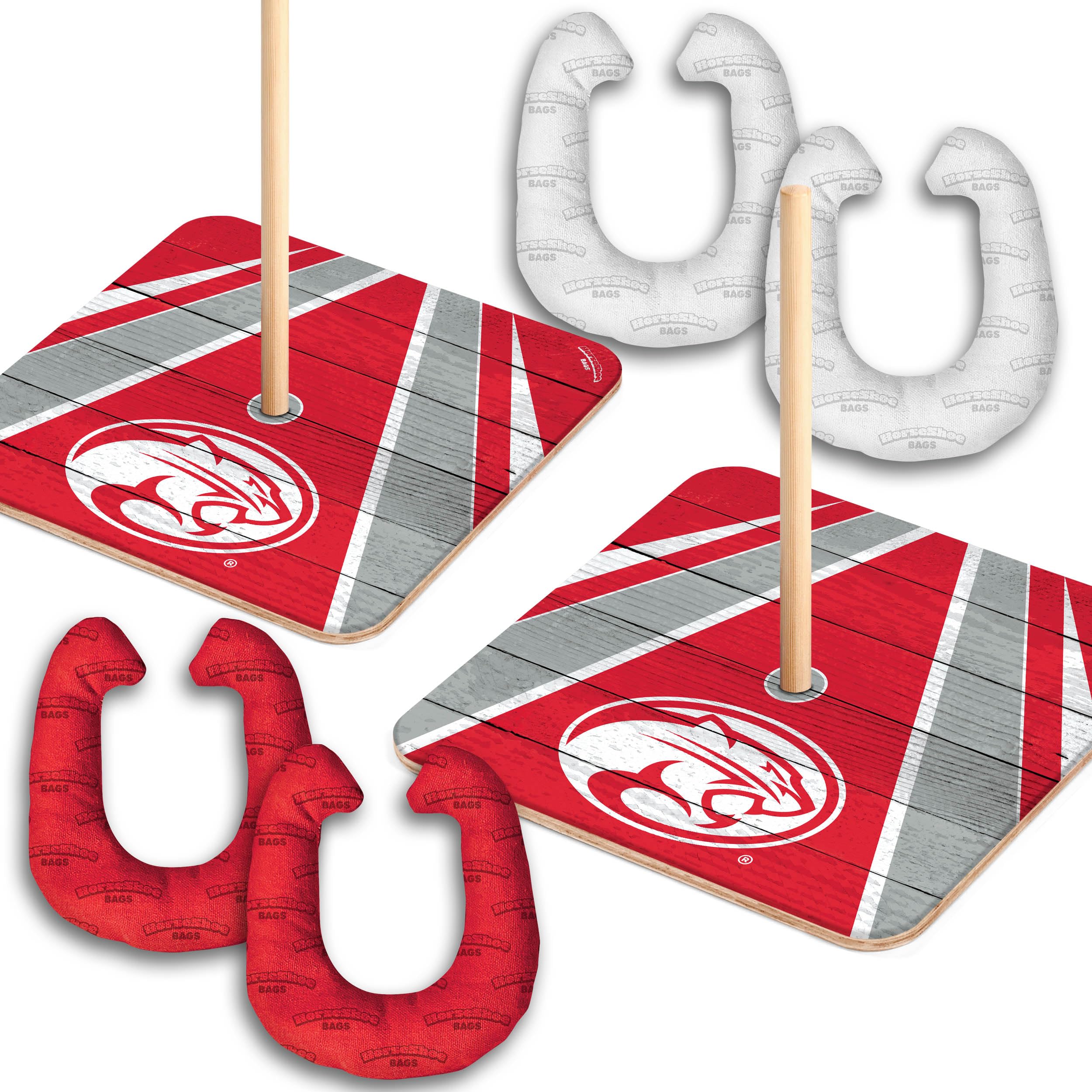 YouTheFan NCAA Houston Cougars Horseshoe Bags - Sports Collectibles, Sports Memorabilia, Sports Fan Shop, Sports Gifts