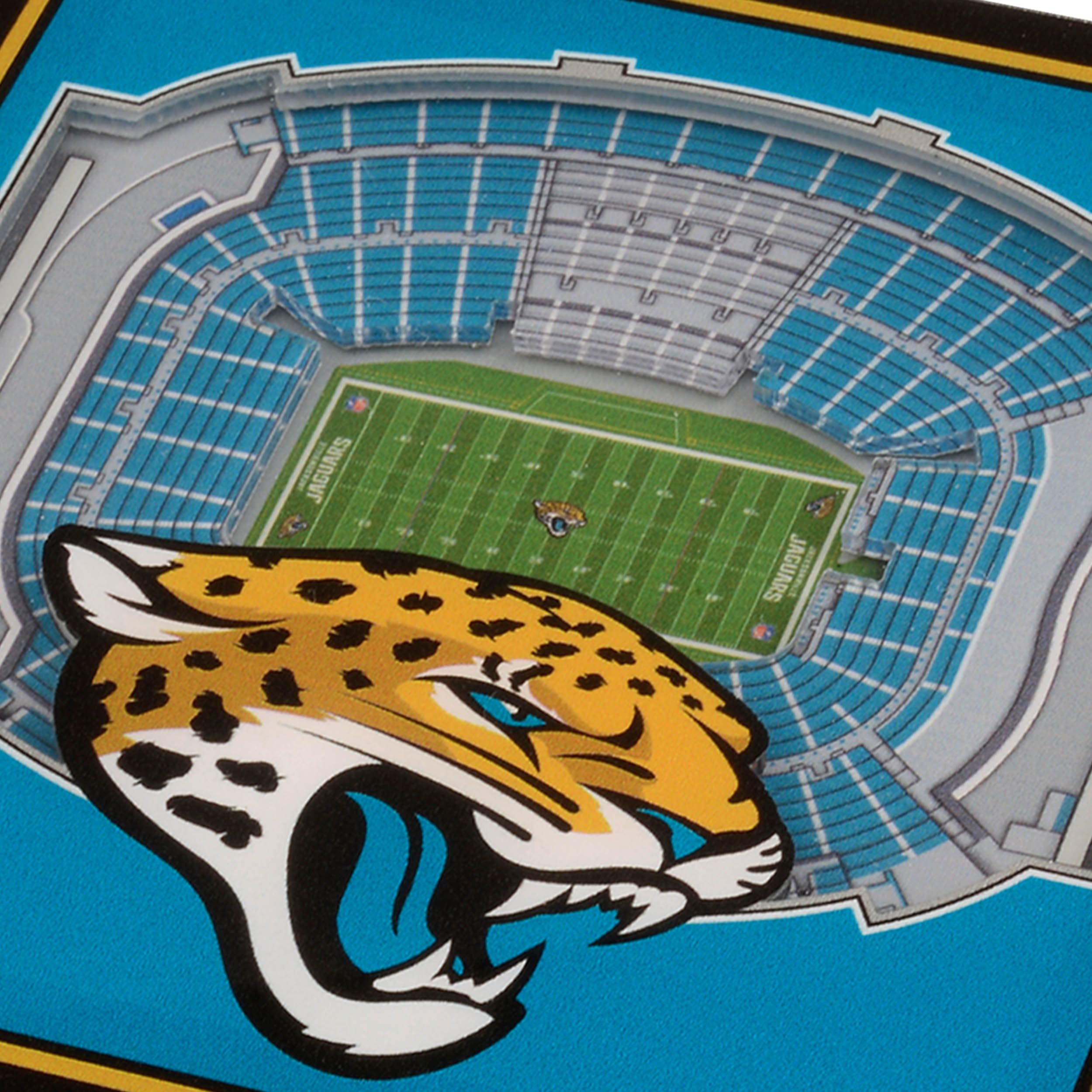 YouTheFan NFL Jacksonville Jaguars Licensed Fan Cribbage Wood Board Game - Sports Collectibles, Sports Memorabilia, Sports Fan Shop, Sports Gifts